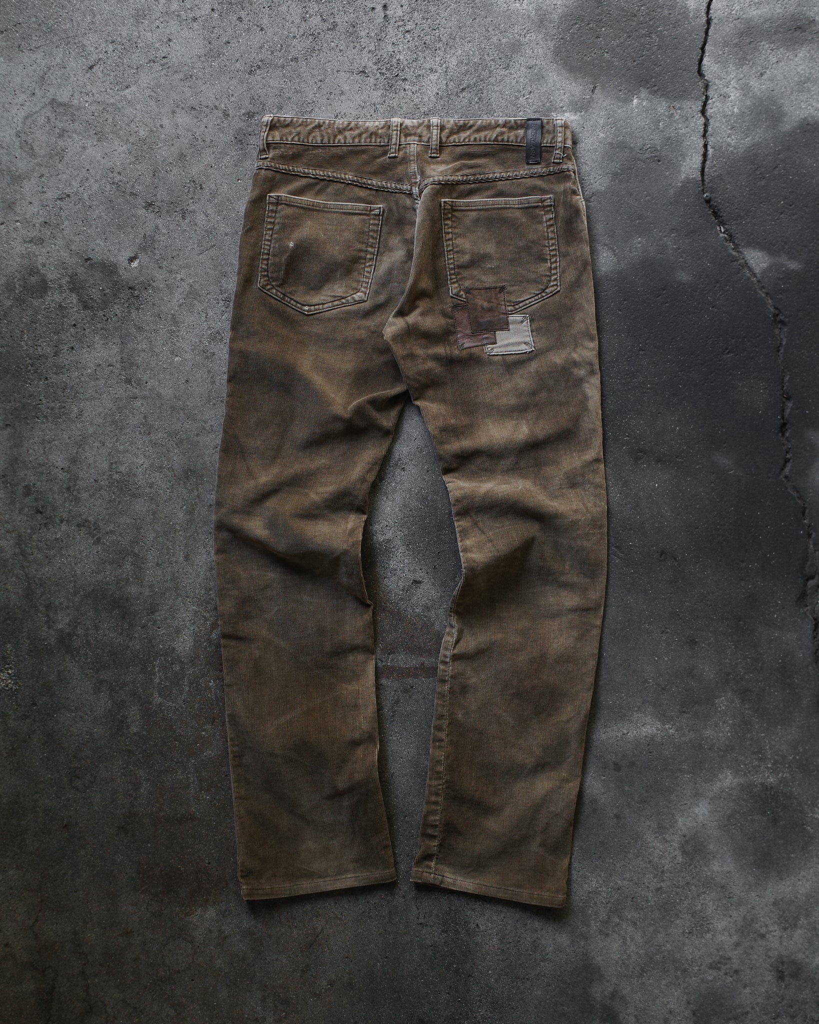 Backlash Isamu Katayama Repaired Patchwork Corduroy Pants