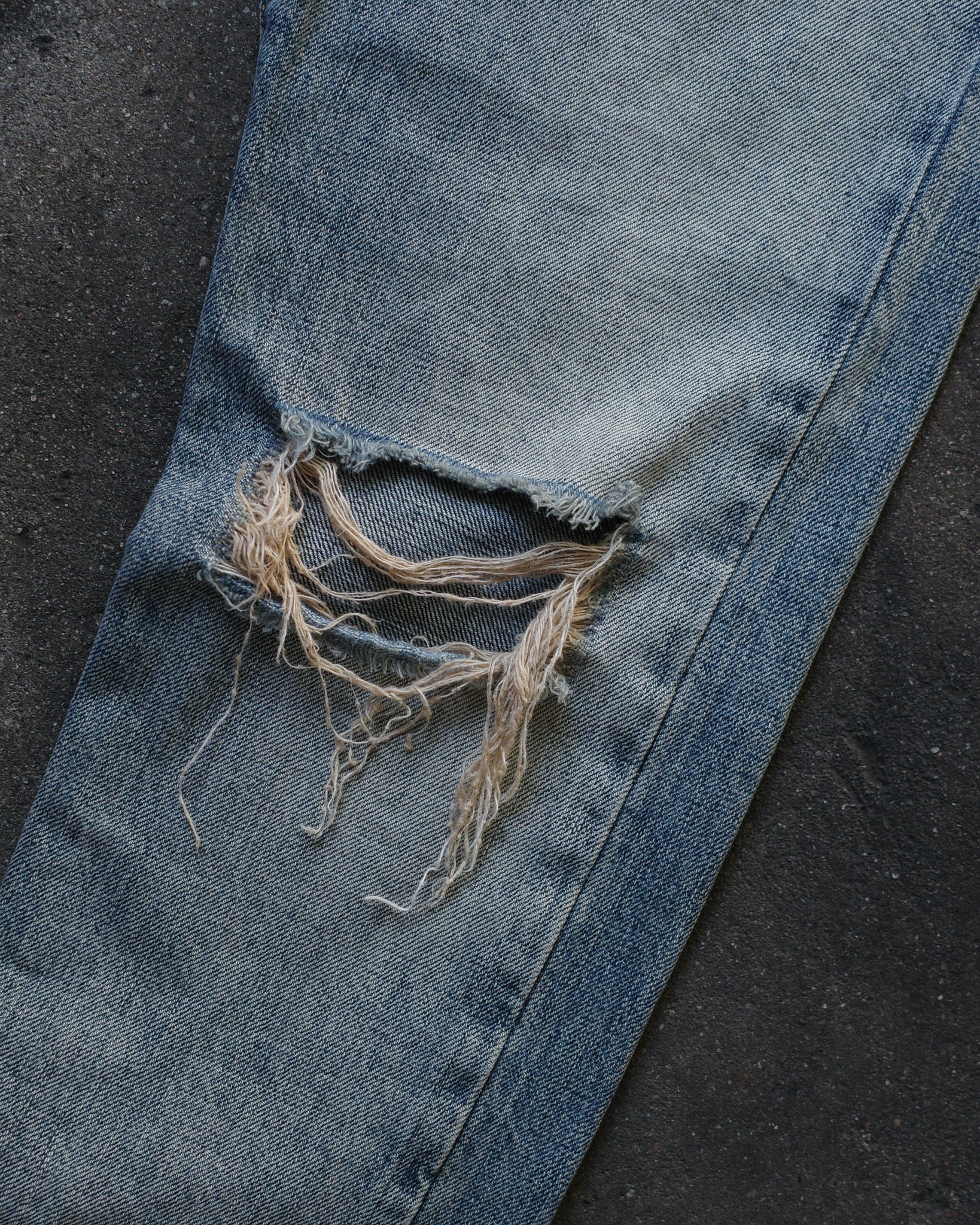 Saint Laurent Paris SS16 D10 Dirtied Denim