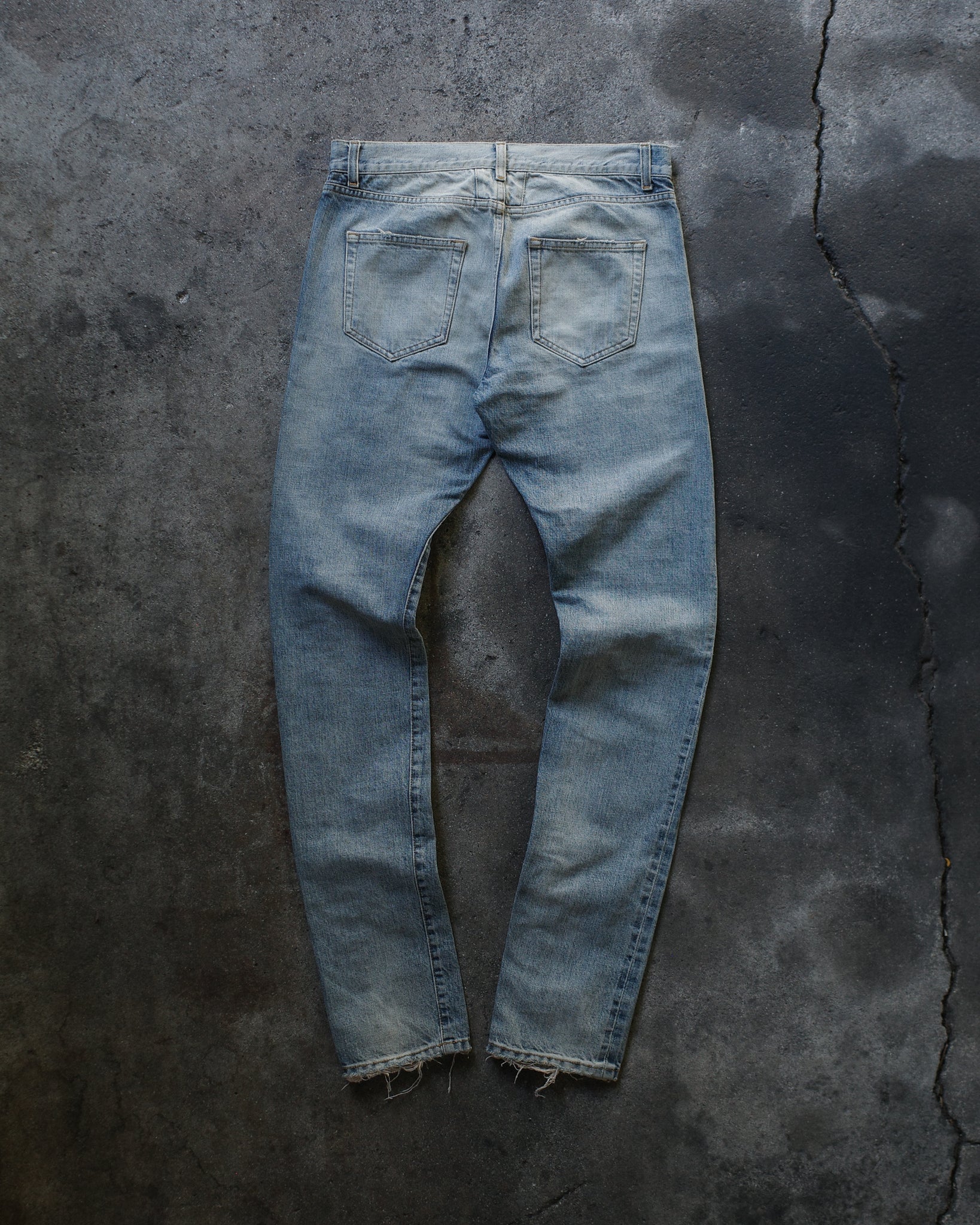 Saint Laurent Paris SS16 D10 Dirtied Denim