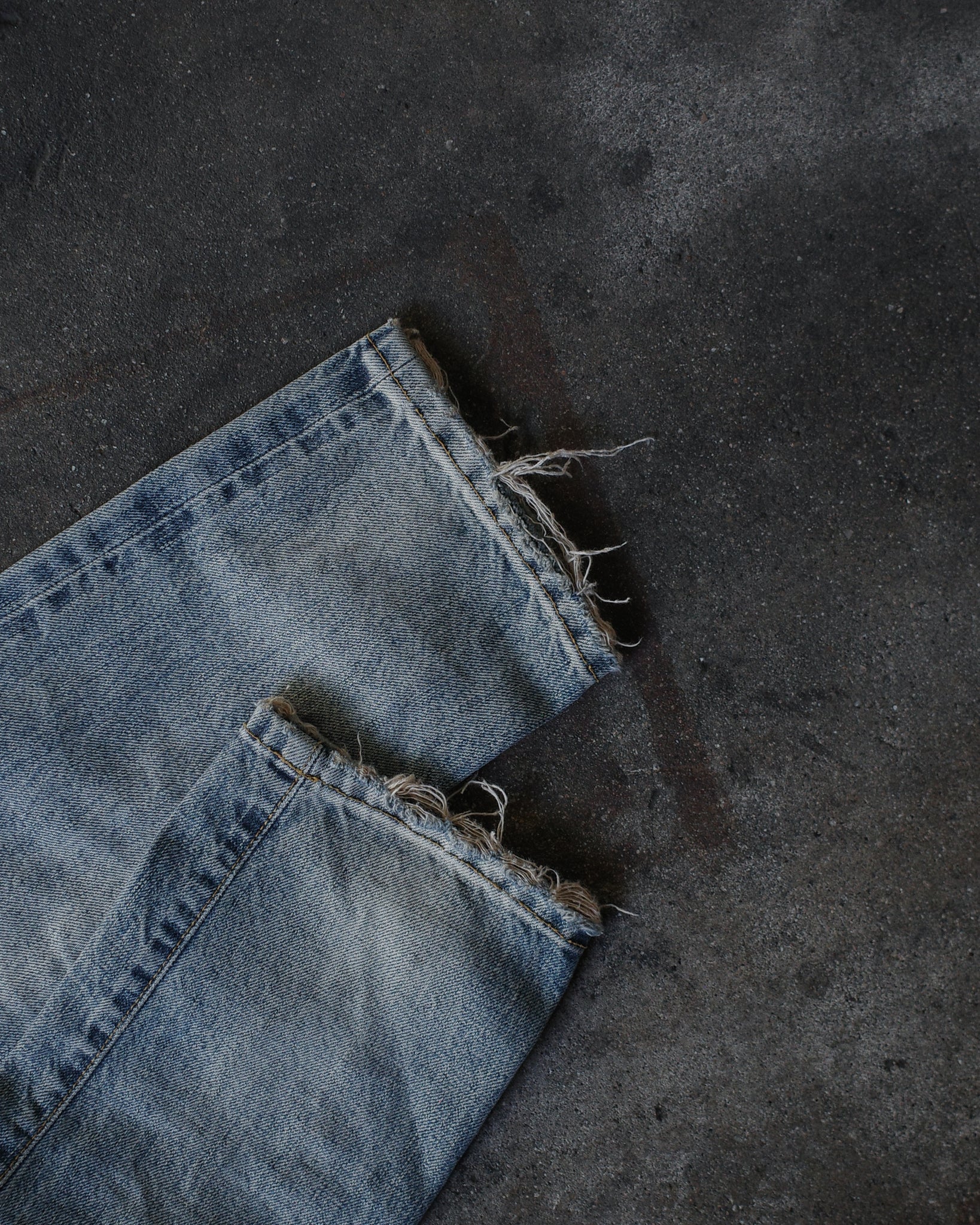 Saint Laurent Paris SS16 D10 Dirtied Denim