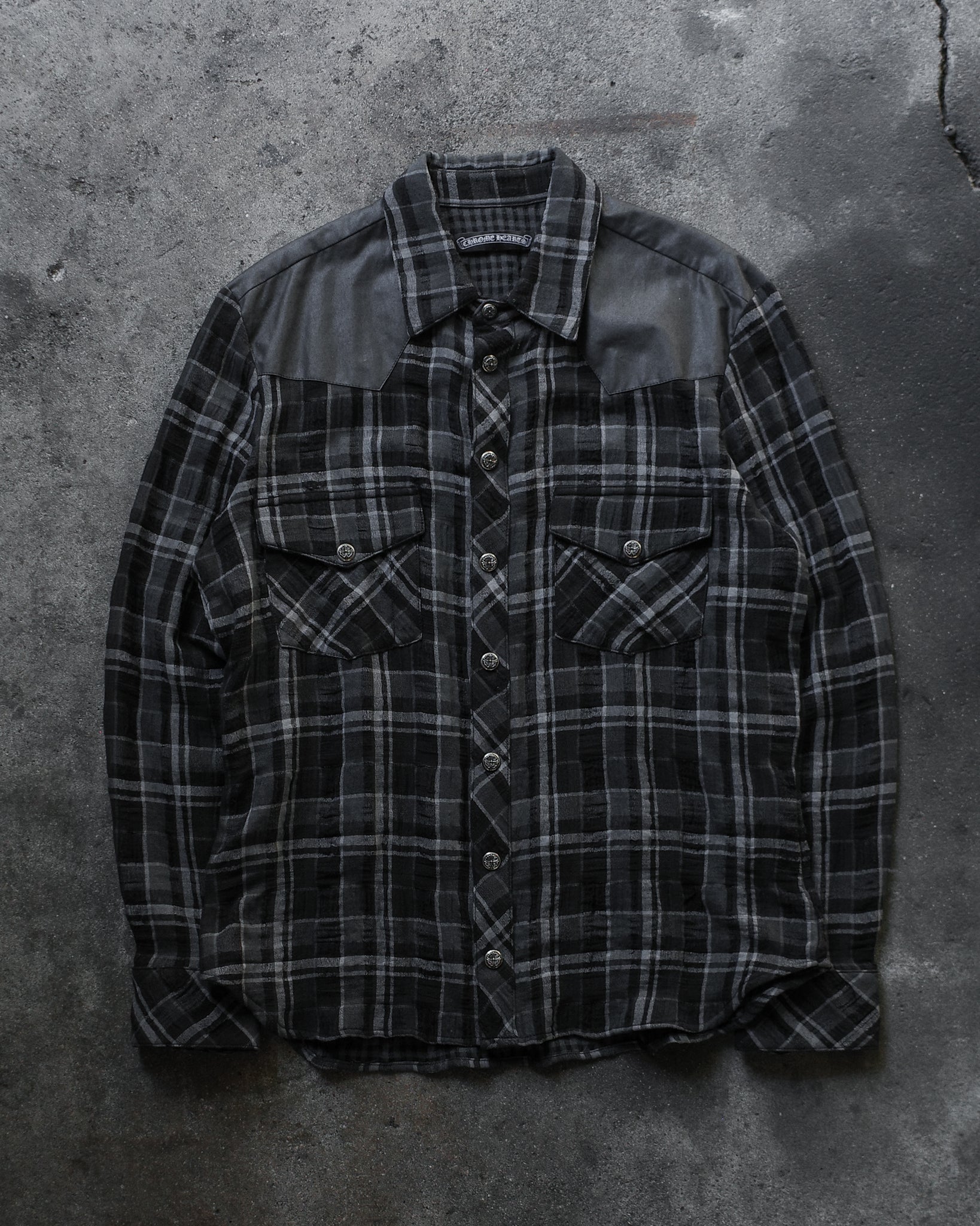 Chrome Hearts Cross Patch Gauze Flannel