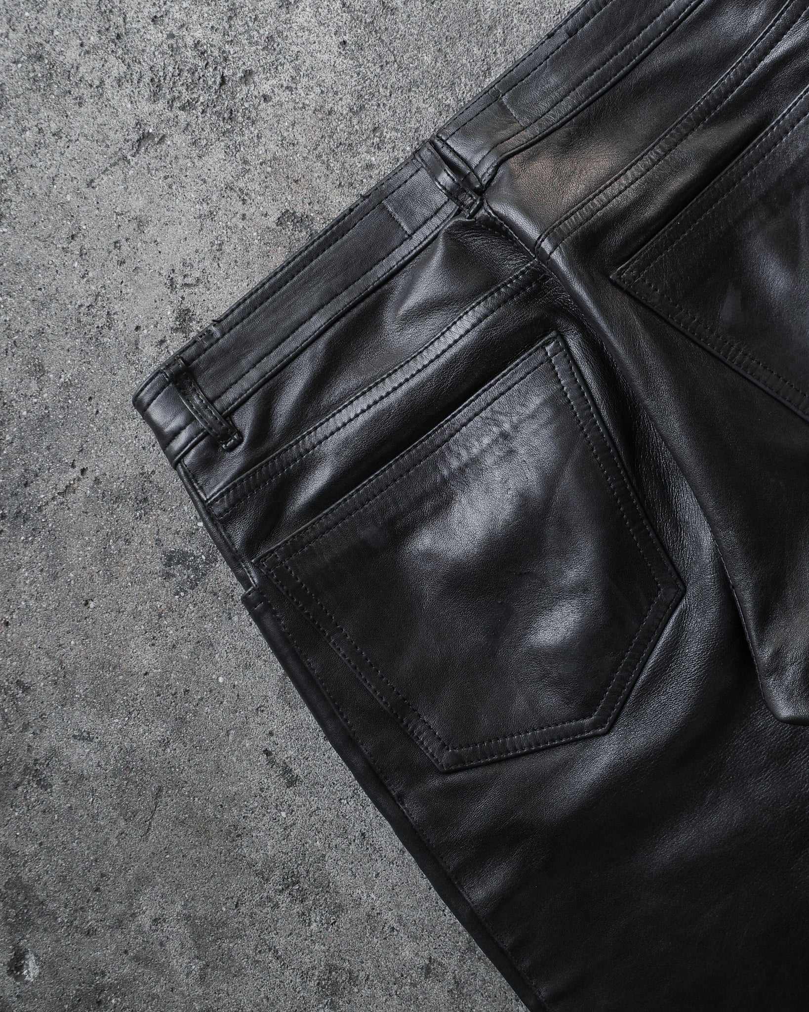 Gucci By Tom Ford Leather Pants