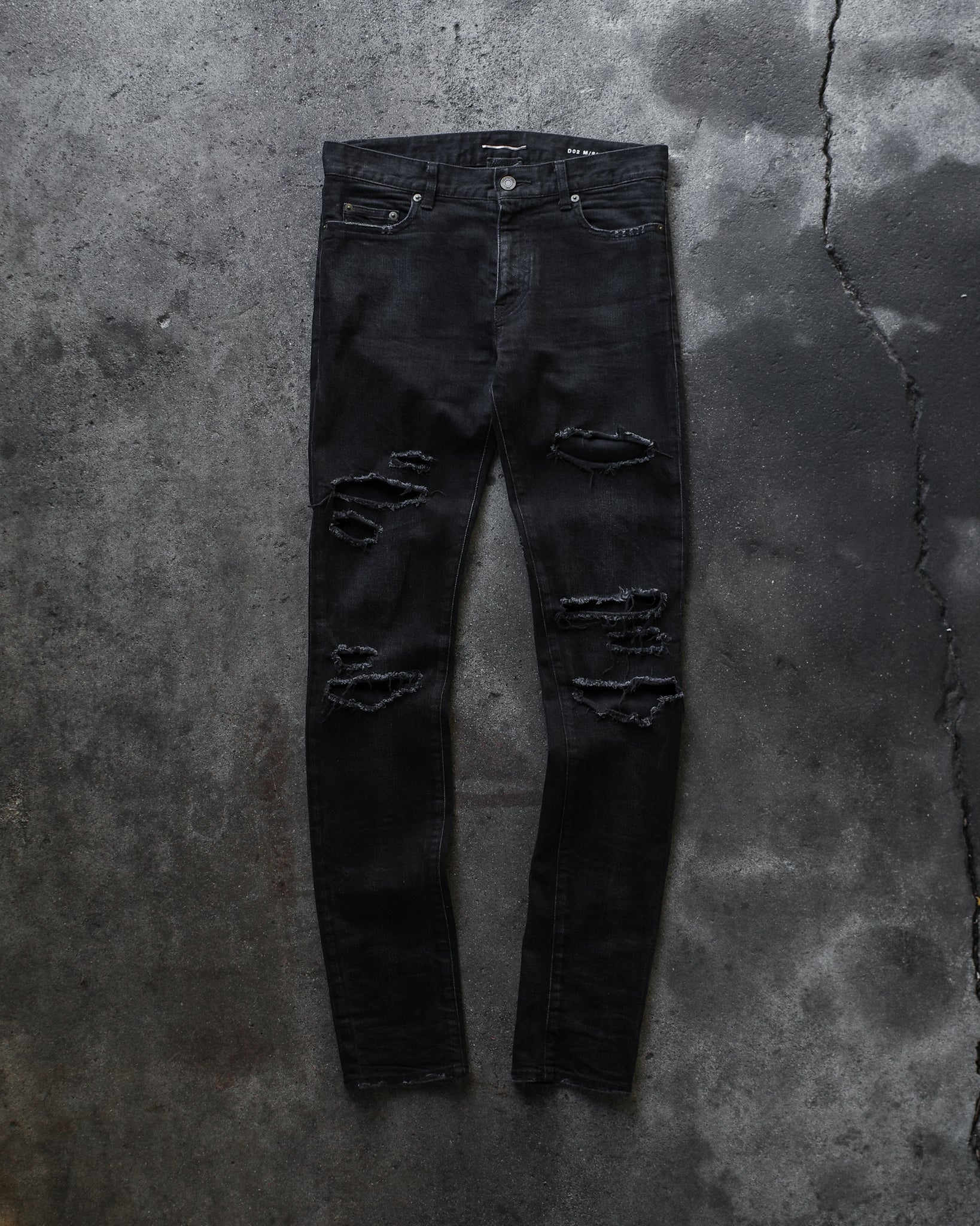 Saint Laurent Paris 2015 D02 Crash Denim