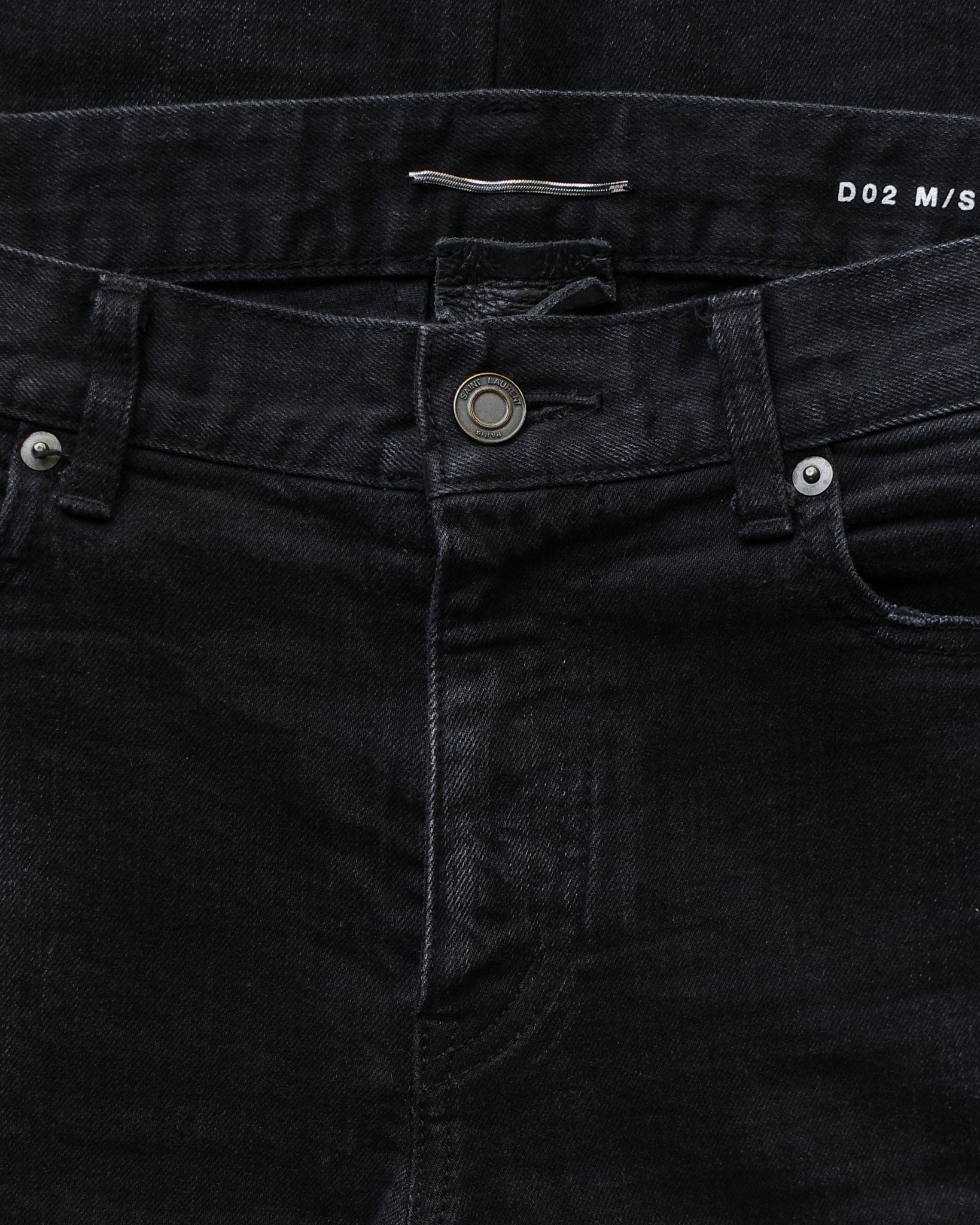 Saint Laurent Paris 2015 D02 Crash Denim