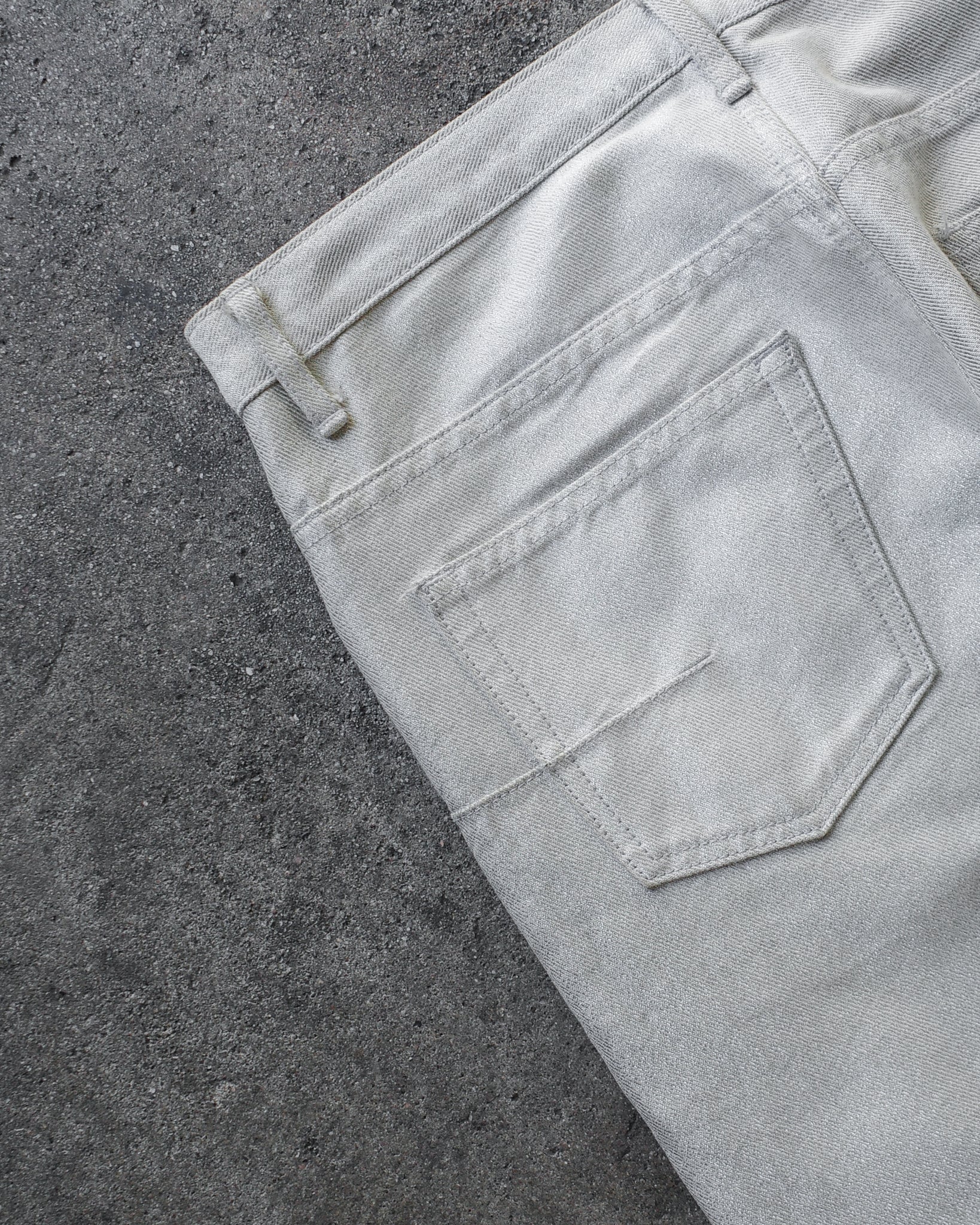 Dior Homme SS07 Cropped Glitter Denim