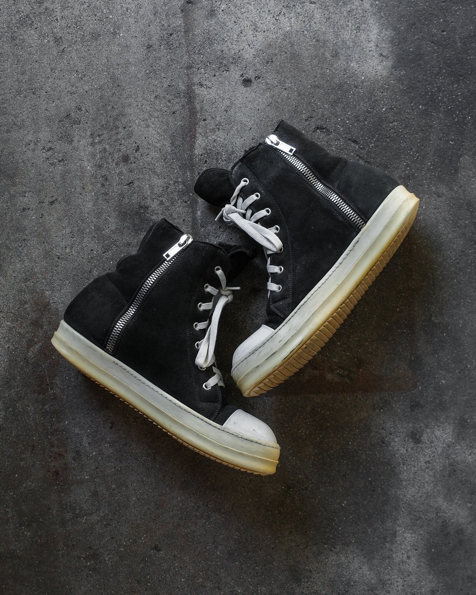 Rick Owens FW13 Shearling Ramones