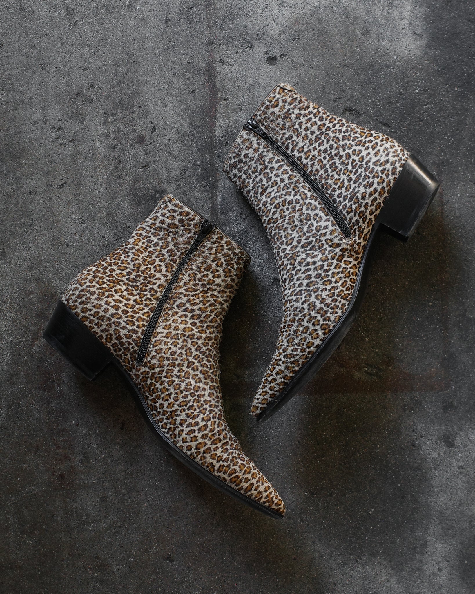 Celine SS19 Leopard Boots