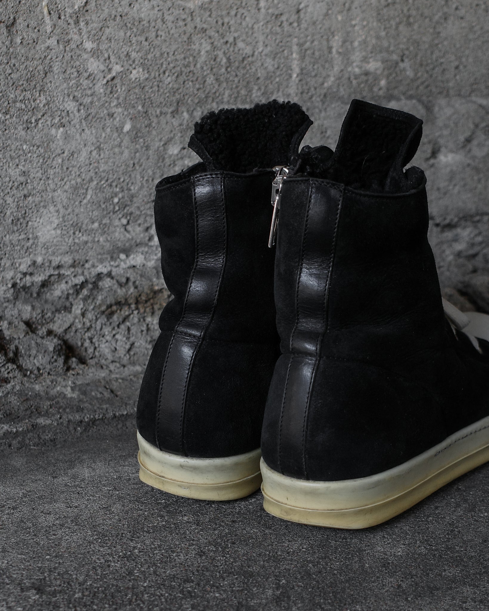 Rick Owens FW13 Shearling Ramones