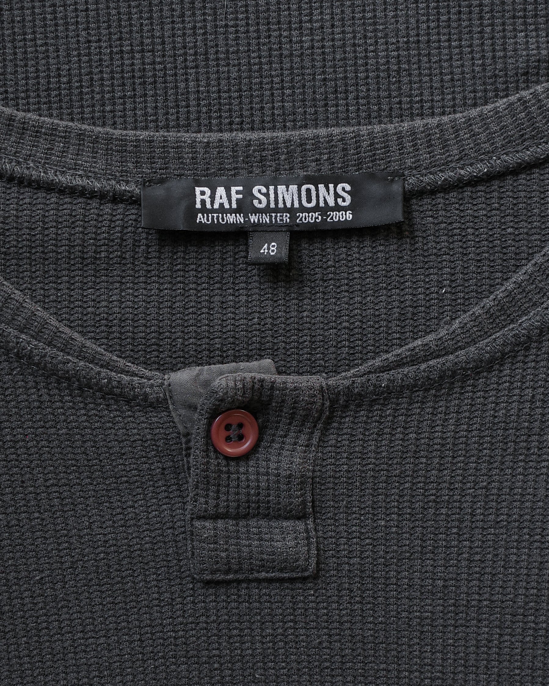 トップス A/W2004 raf simons long sleeve Raf Simons 2004 Rave Signal Long Sleeve Shirt – First Times