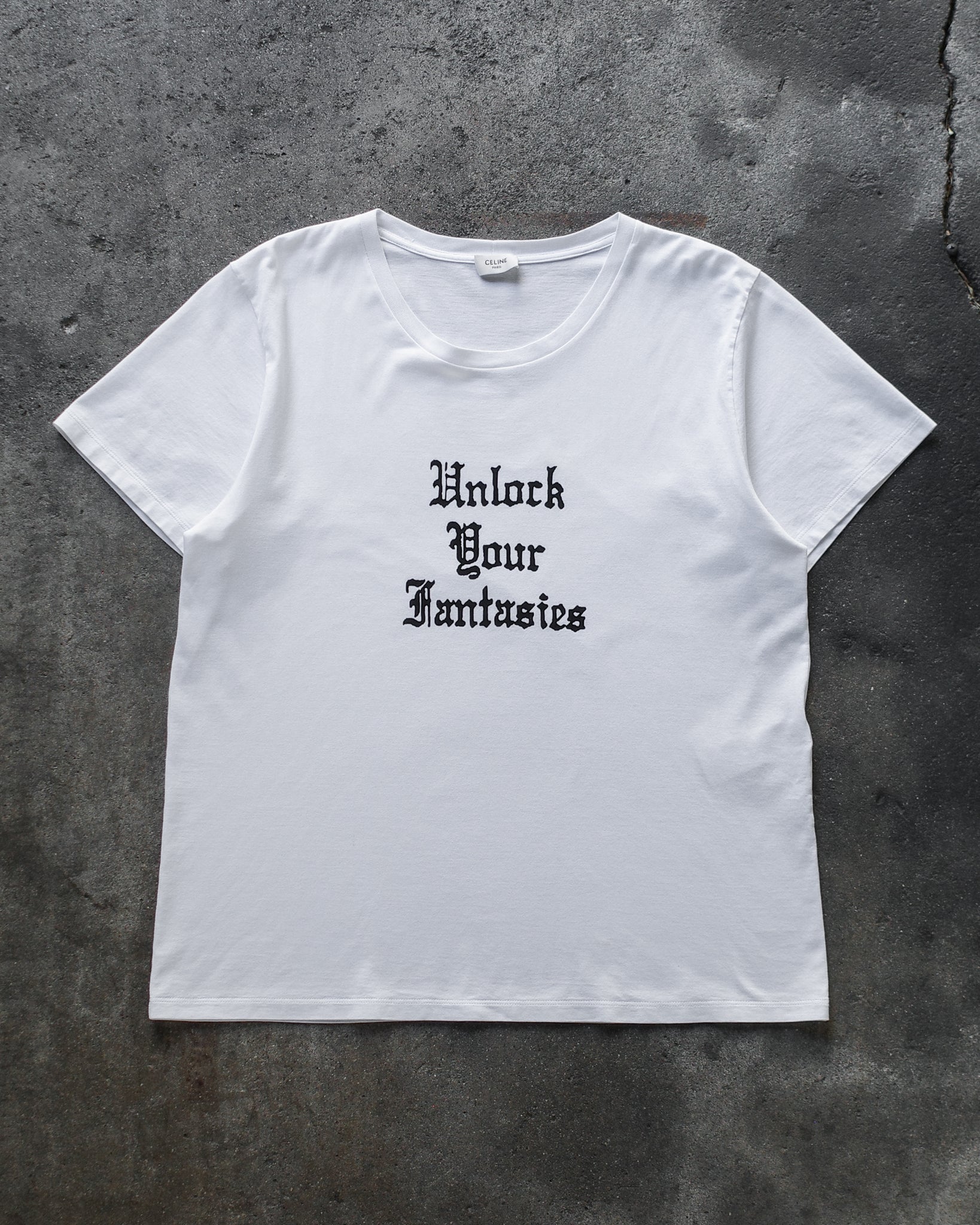 Celine "Unlock Your Fantasies" Tee