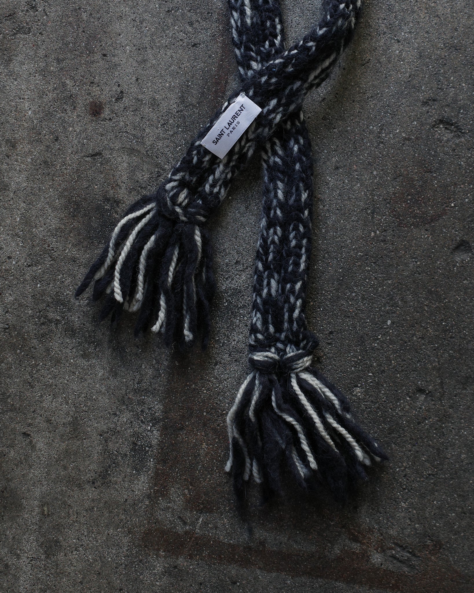 Saint Laurent Paris FW13 Scarf