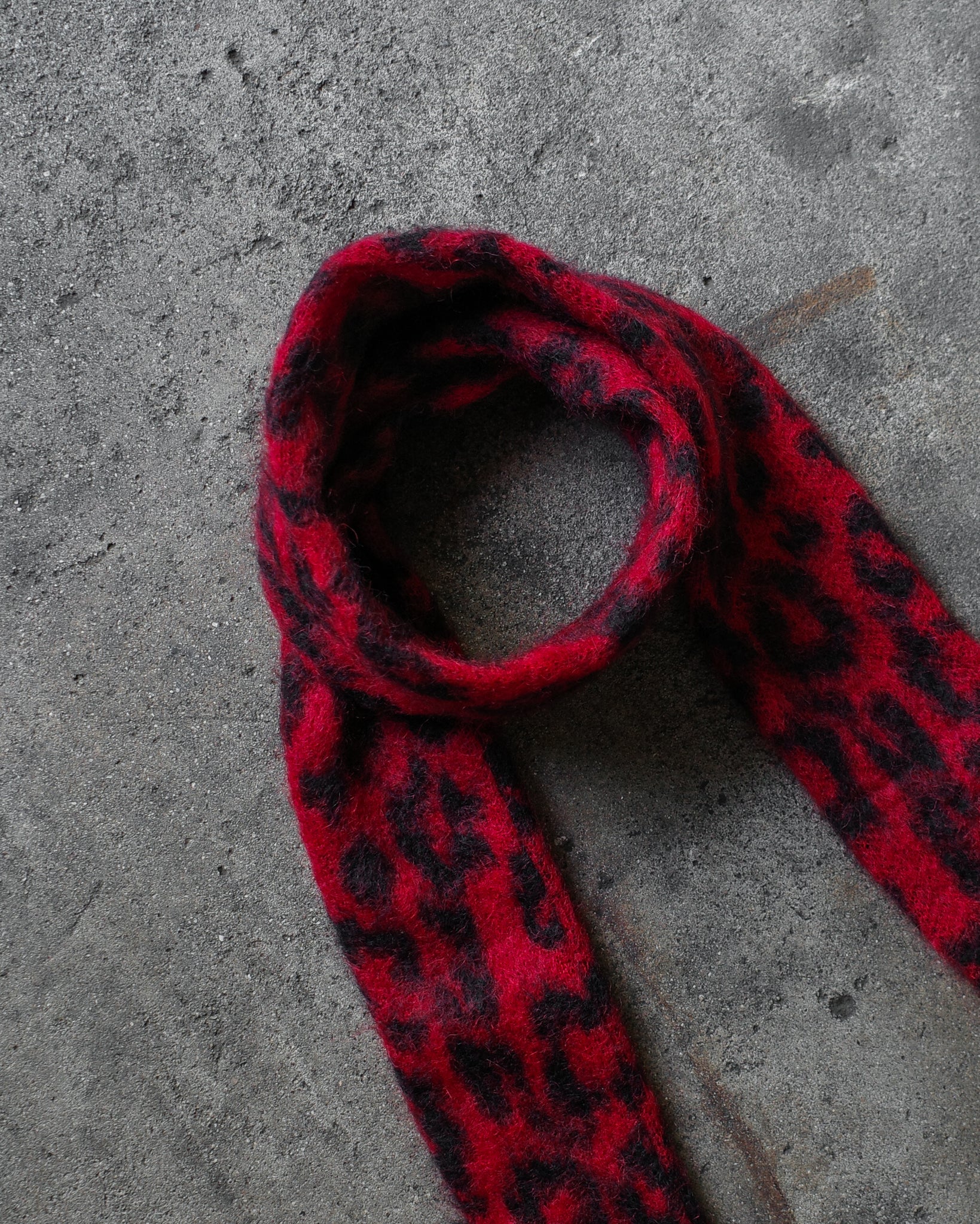 Saint Laurent Paris FW13 Baby Cat Scarf