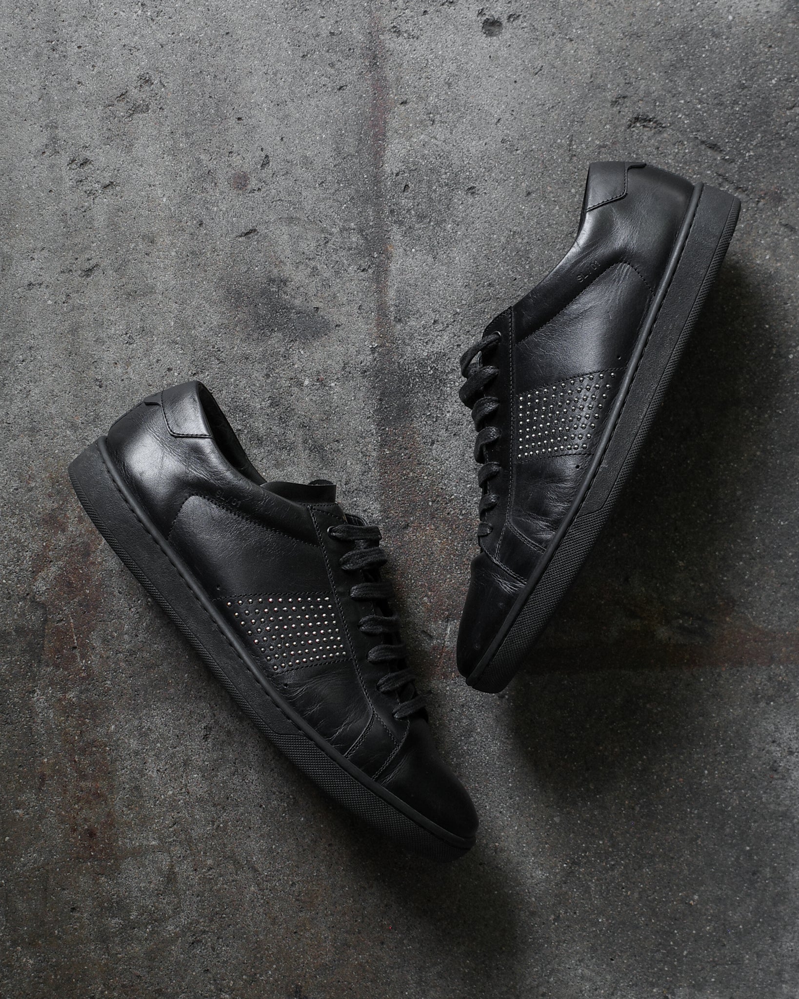 Saint Laurent Paris 2013 SL/01 Studded Sneakers