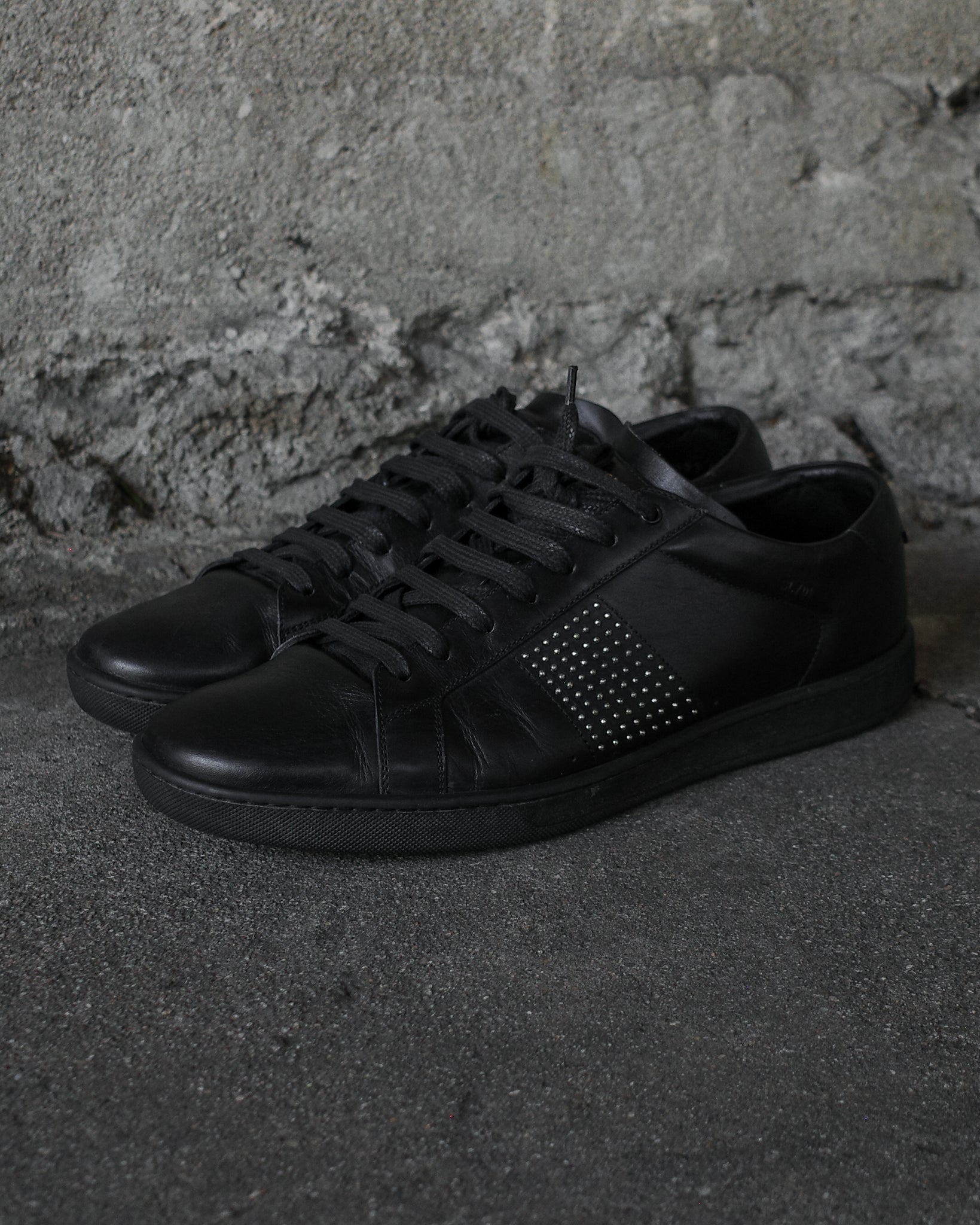 Saint Laurent Paris 2013 SL/01 Studded Sneakers