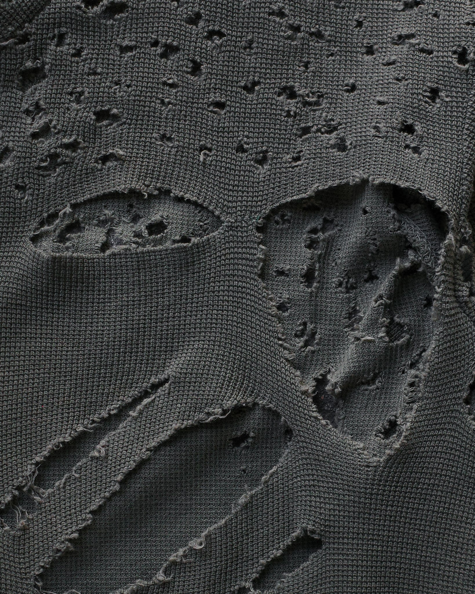 Balmain SS11 Distressed Thermal Tee