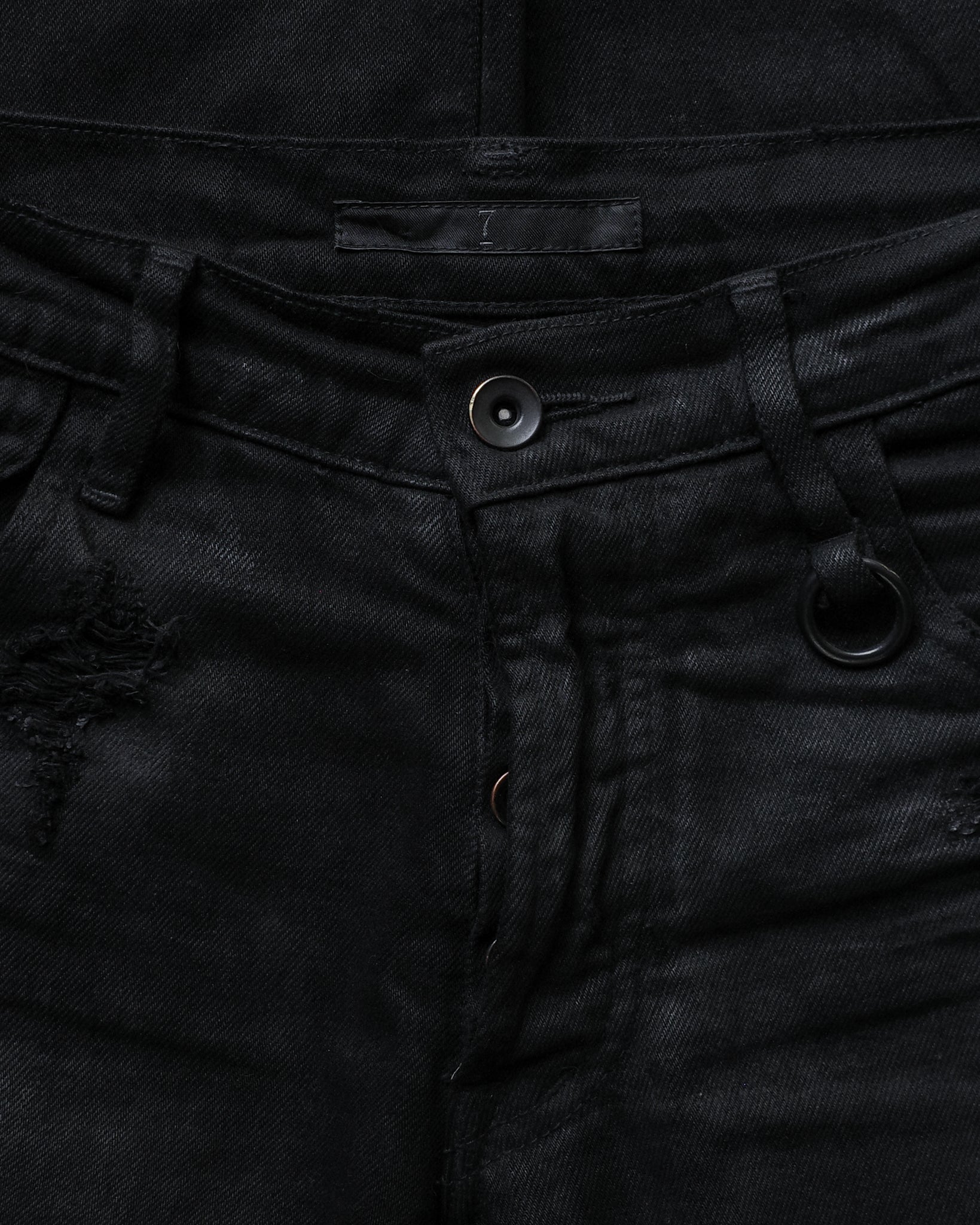 Julius_7 SS10 Waxed Biker Denim