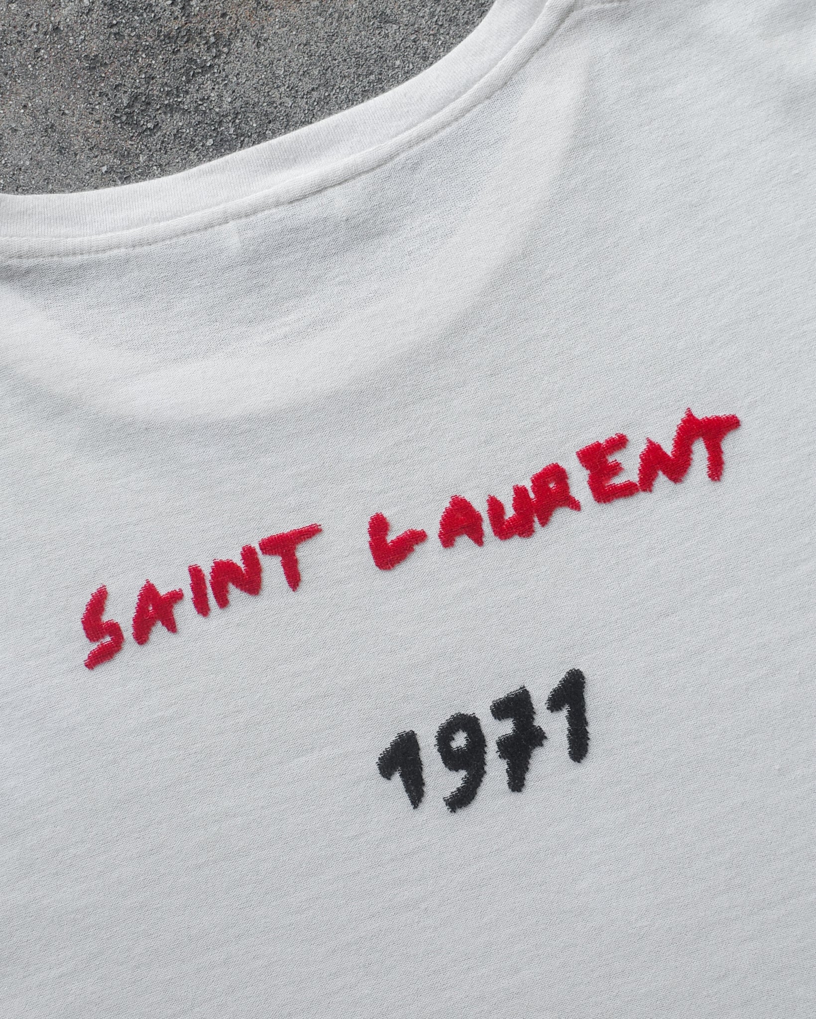 Saint Laurent Paris 2017 "1971" Tee