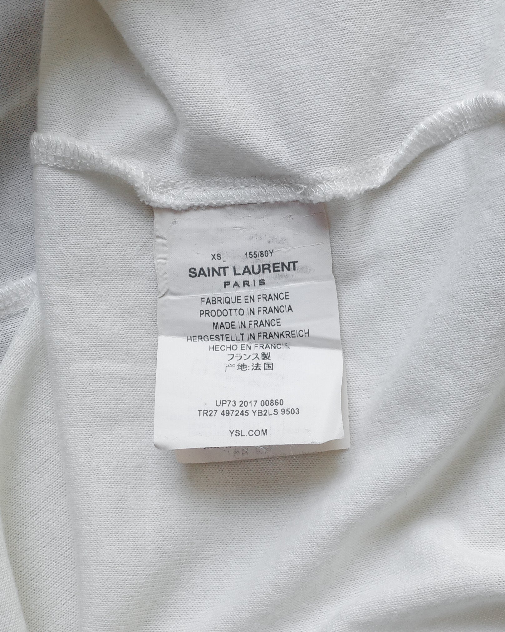 Saint Laurent Paris 2017 "1971" Tee