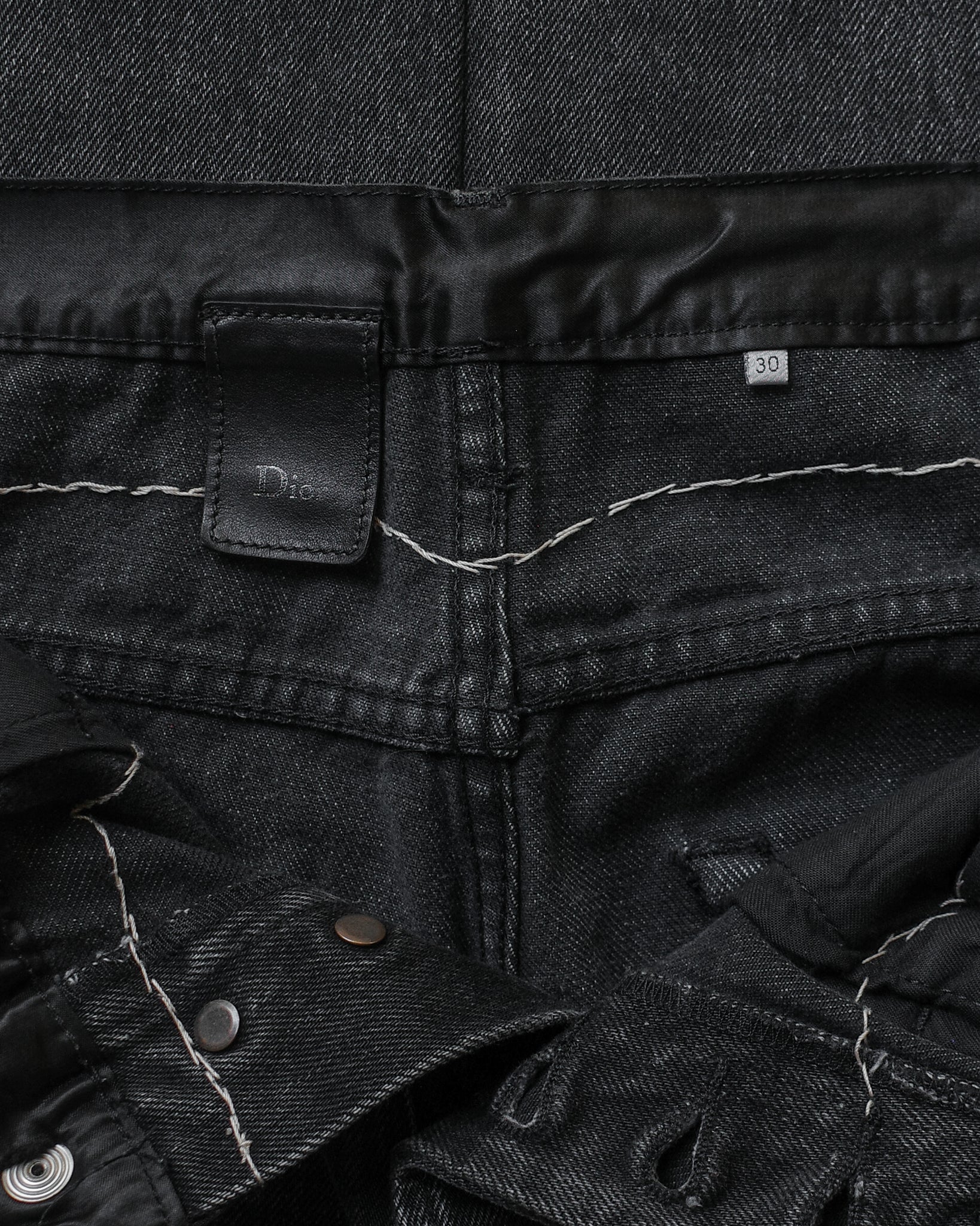 Dior Homme AW06 Cummerbund Denim
