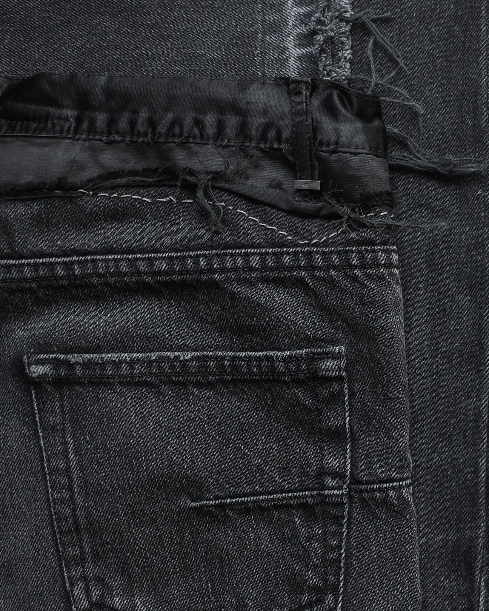 Dior Homme AW06 Cummerbund Denim