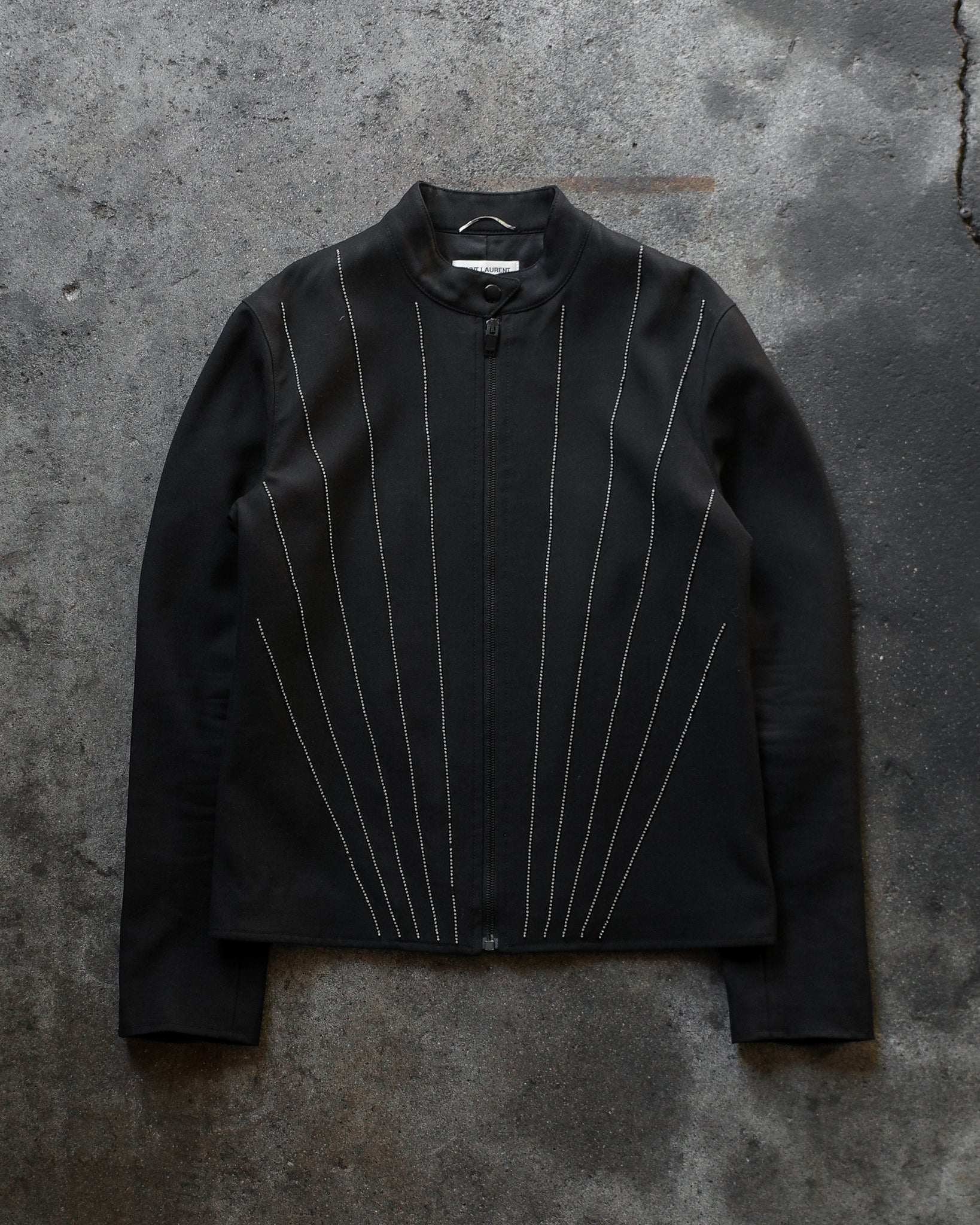 Saint Laurent Paris FW15 Sample Swarovski Jacket