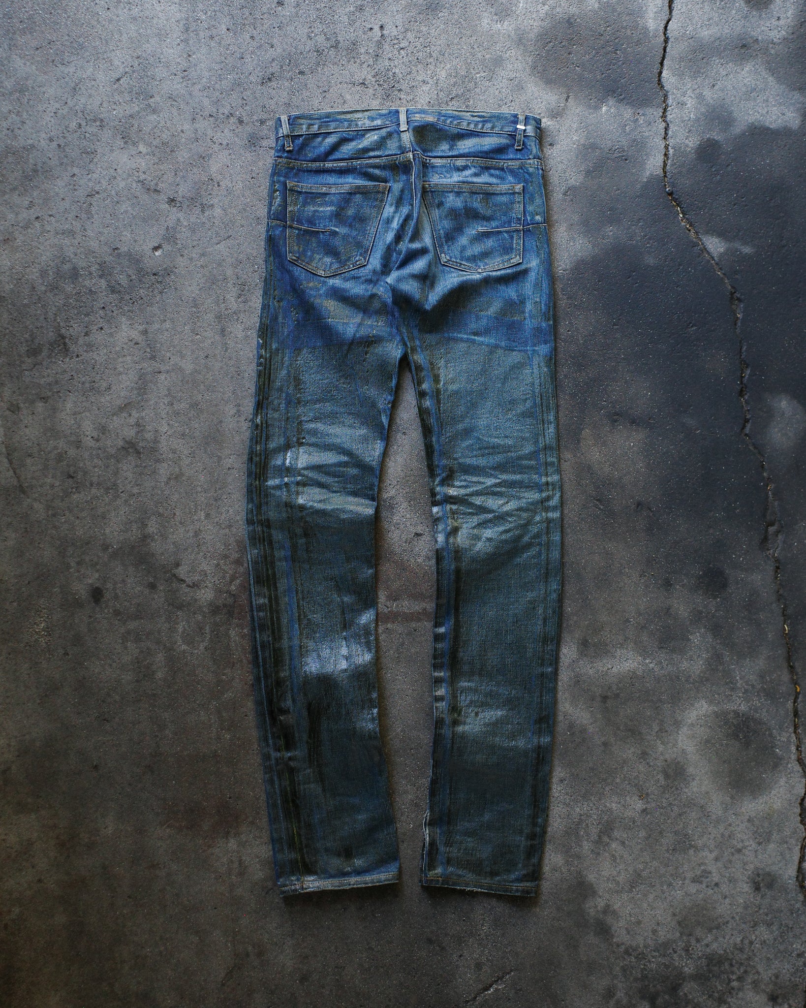 Dior Homme AW03 Waxed Denim