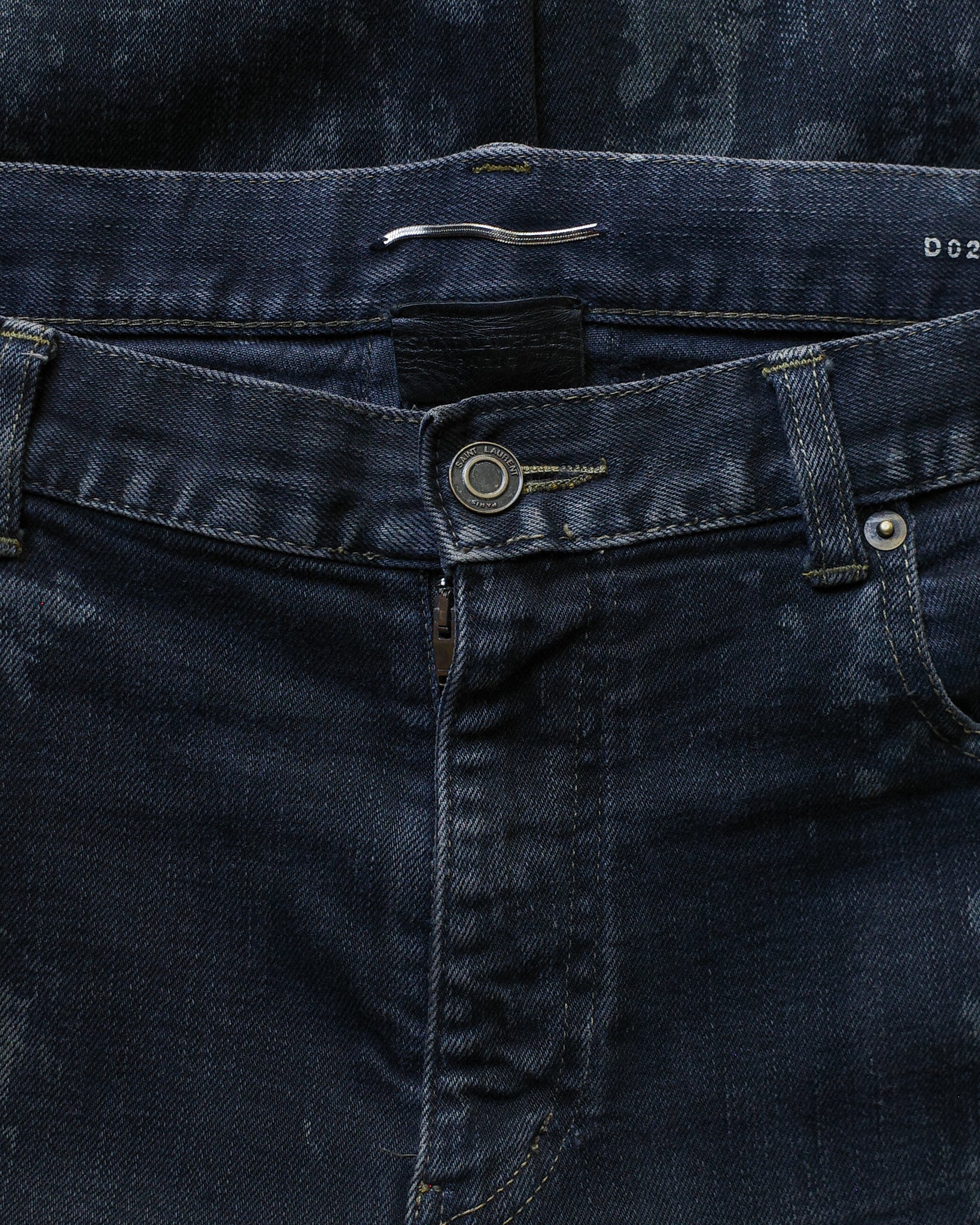 Saint Laurent Paris 2013 D02 Oil Stained Denim