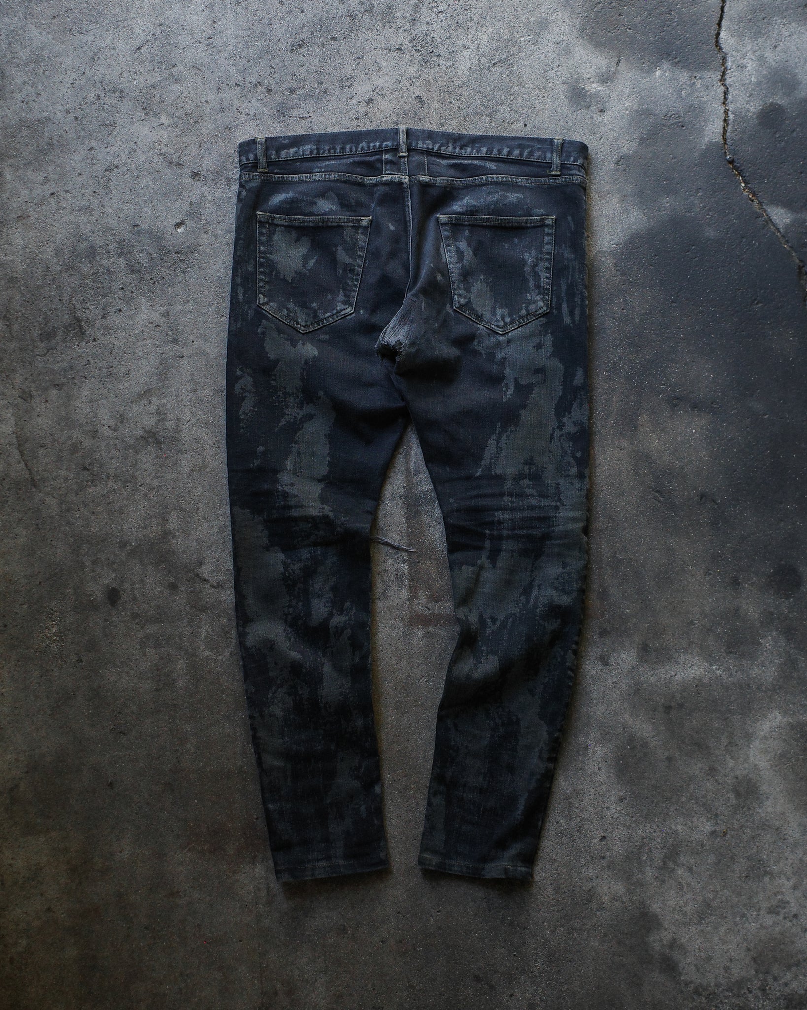 Saint Laurent Paris 2013 D02 Oil Stained Denim