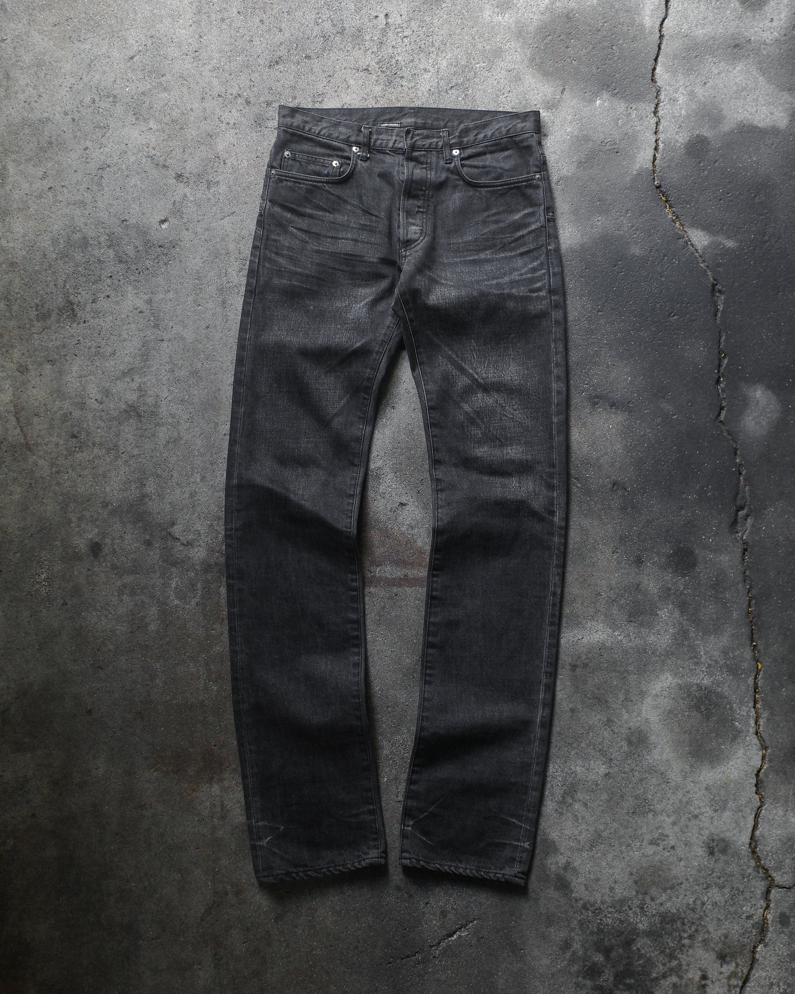 Dior Homme 2005 Faded Clawmark Denim