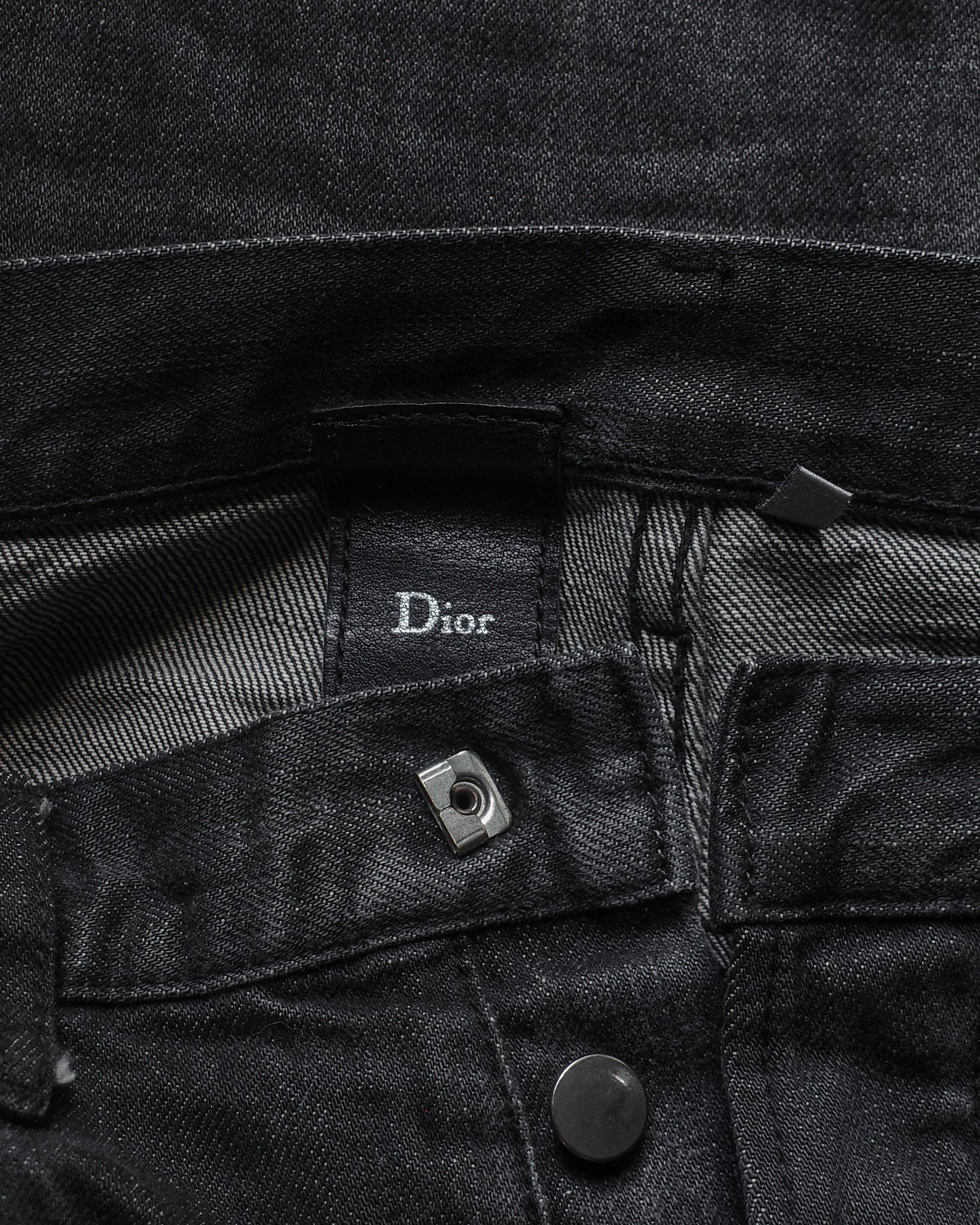 Dior Homme 2005 Faded Clawmark Denim