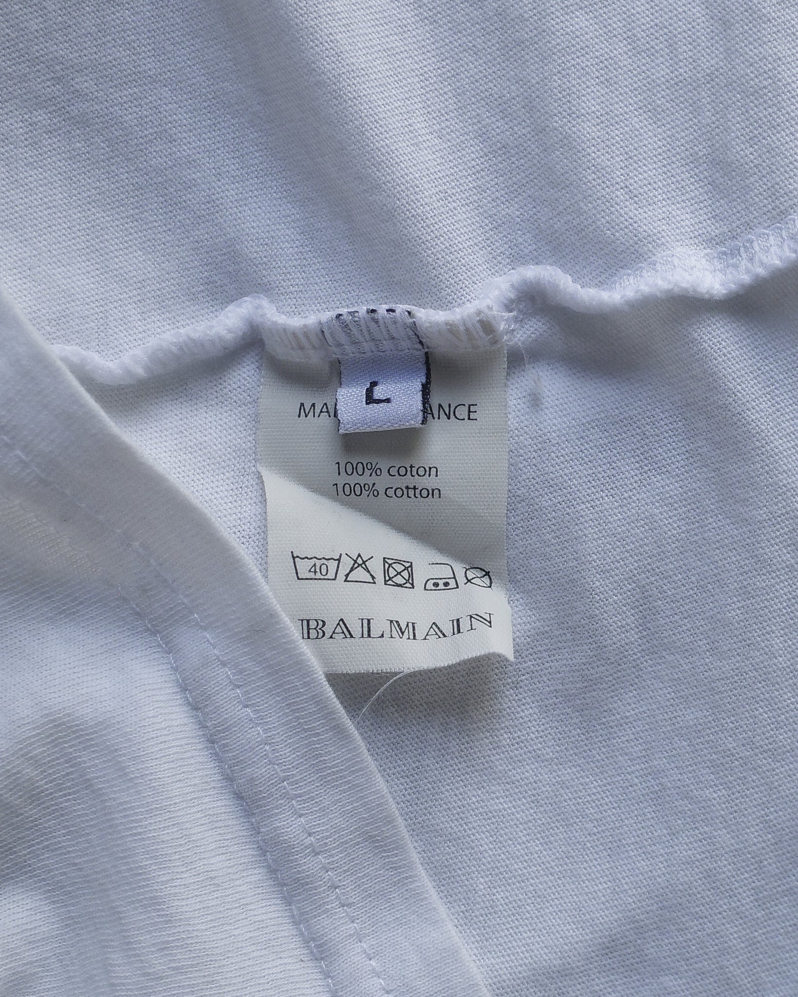 Balmain SS11 Graffiti Tee