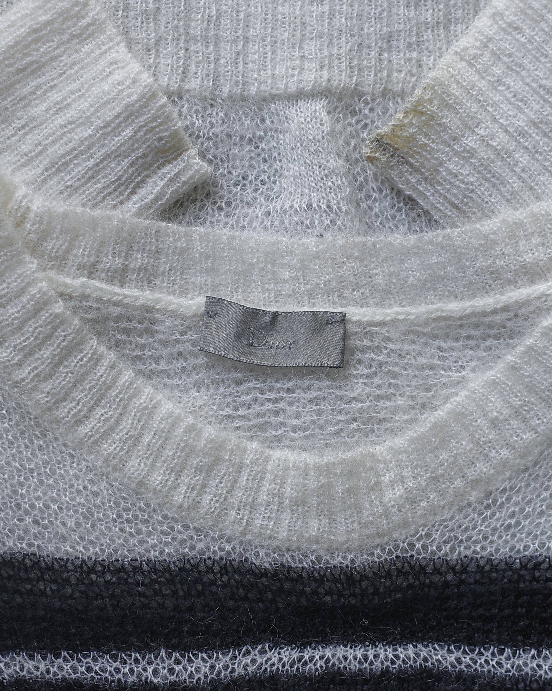 Dior Homme AW07 Striped Mohair – BLINDATE INC