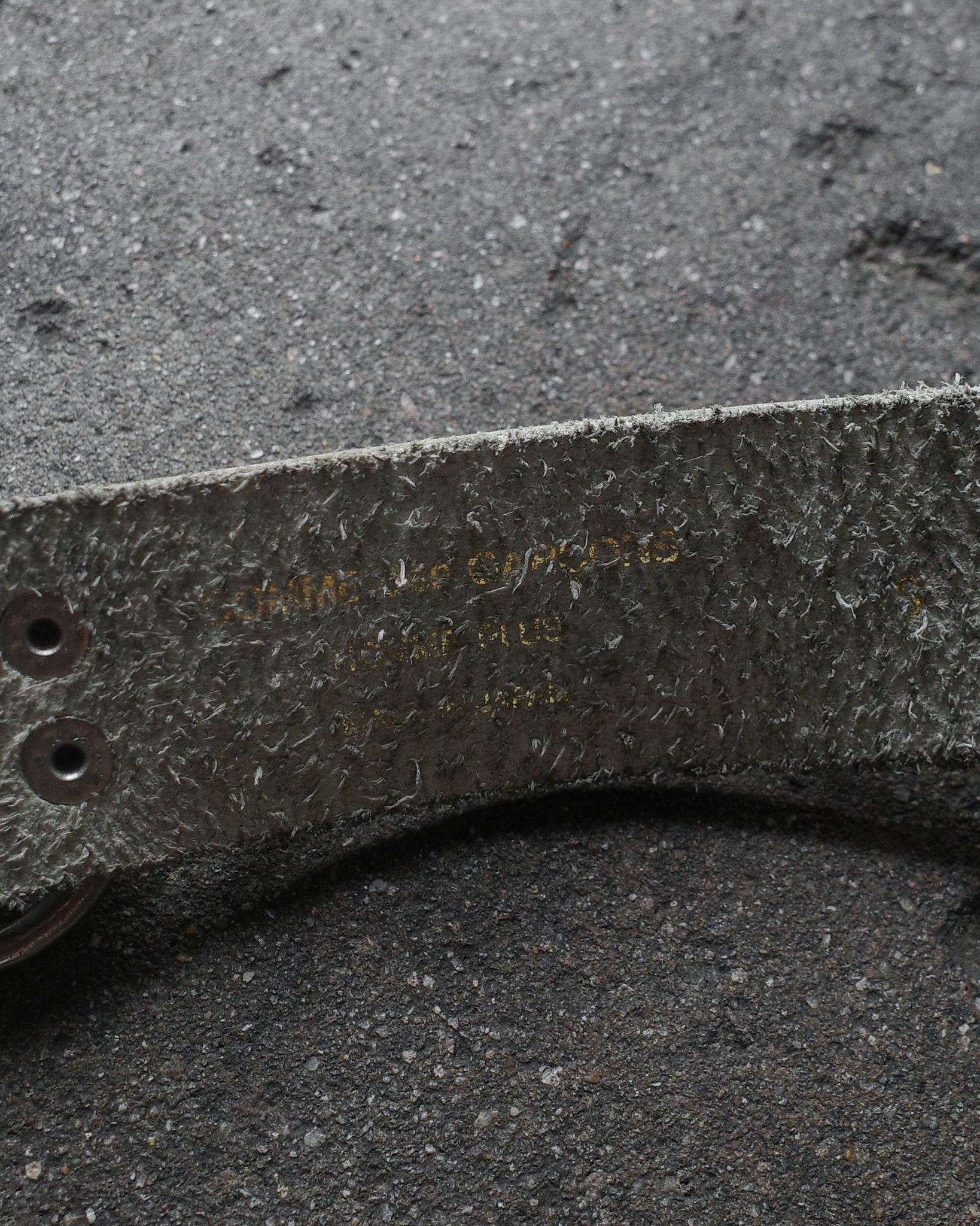 Comme Des Garcon SS06 Ring Belt