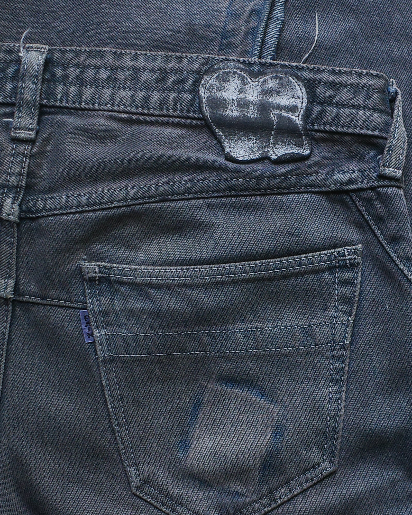 Number (N)ine SS08 Mudwash Denim