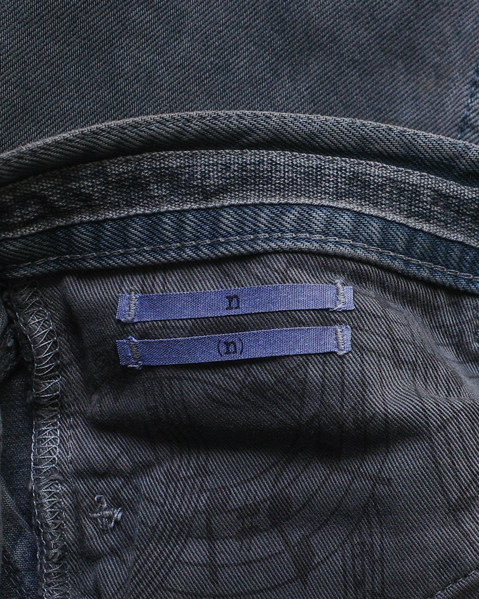 Number (N)ine SS08 Mudwash Denim