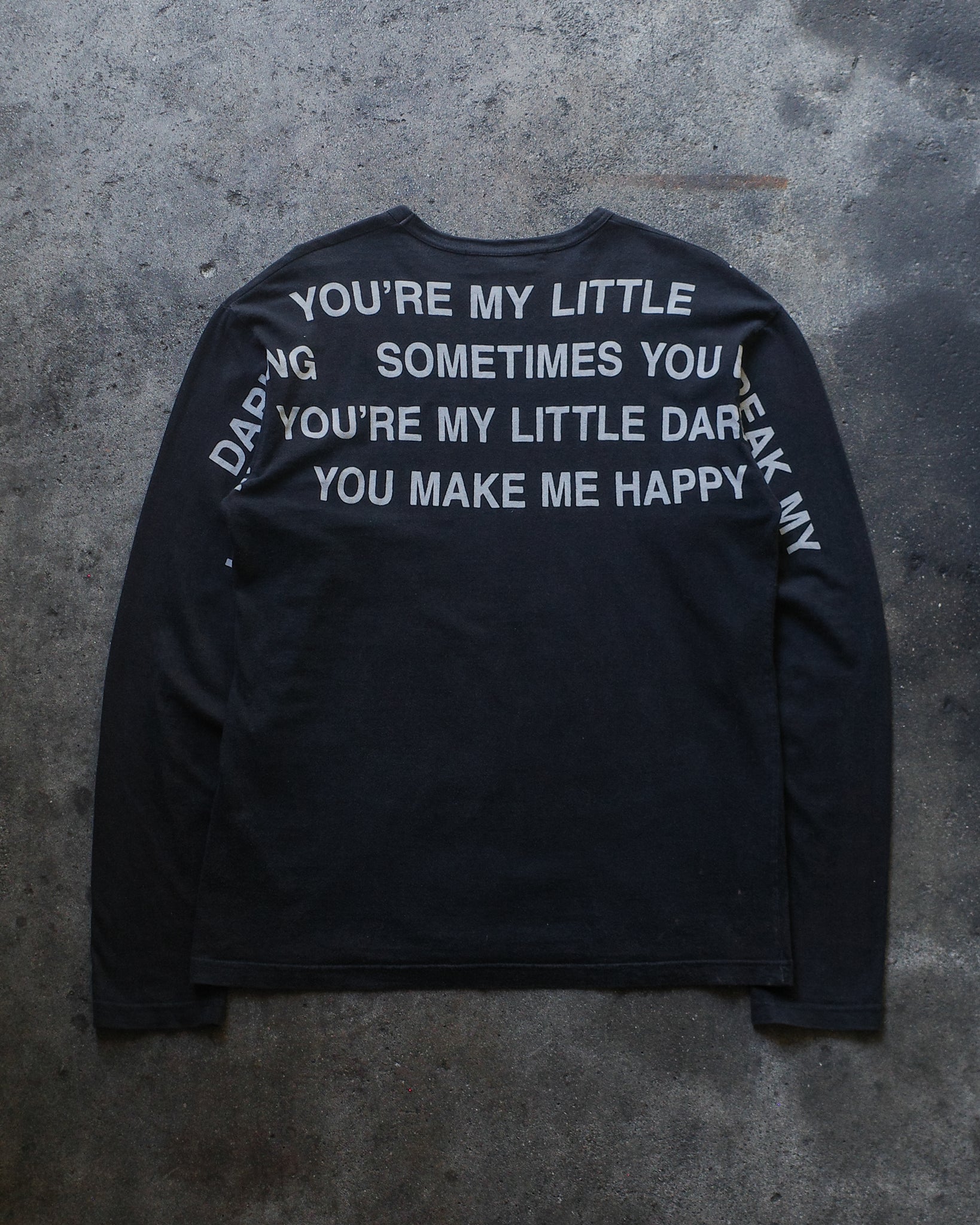 Junya Watanabe SS02 Poem Long Sleeve