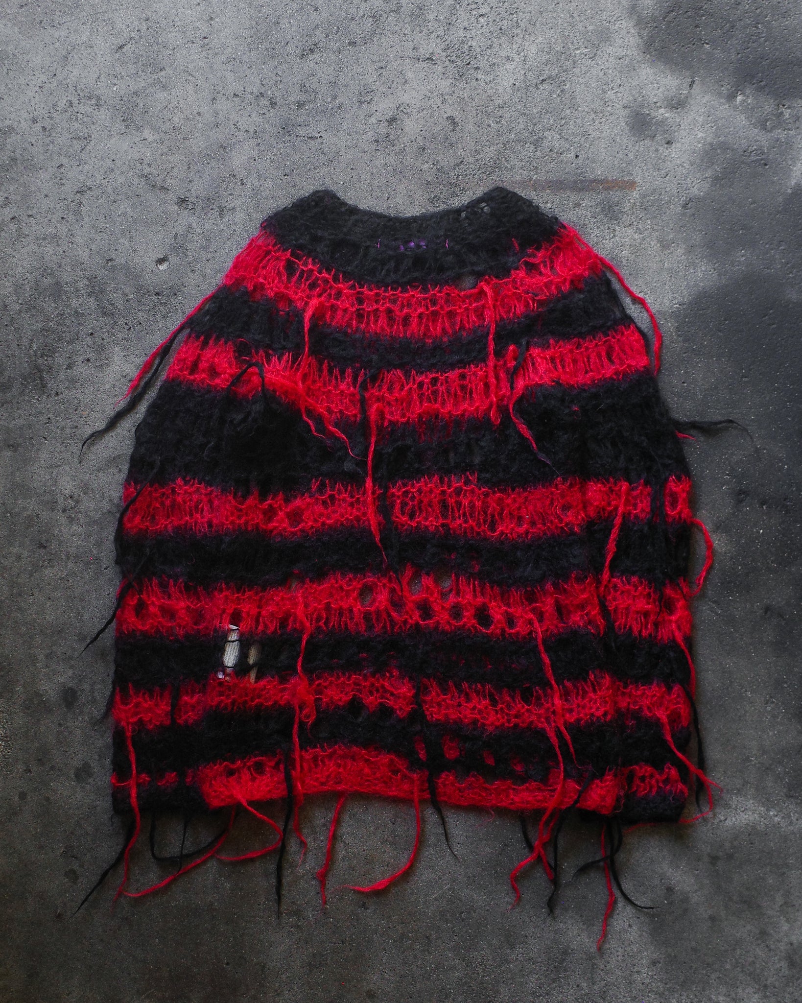 Junya Watanabe AW05 Fringe Knit