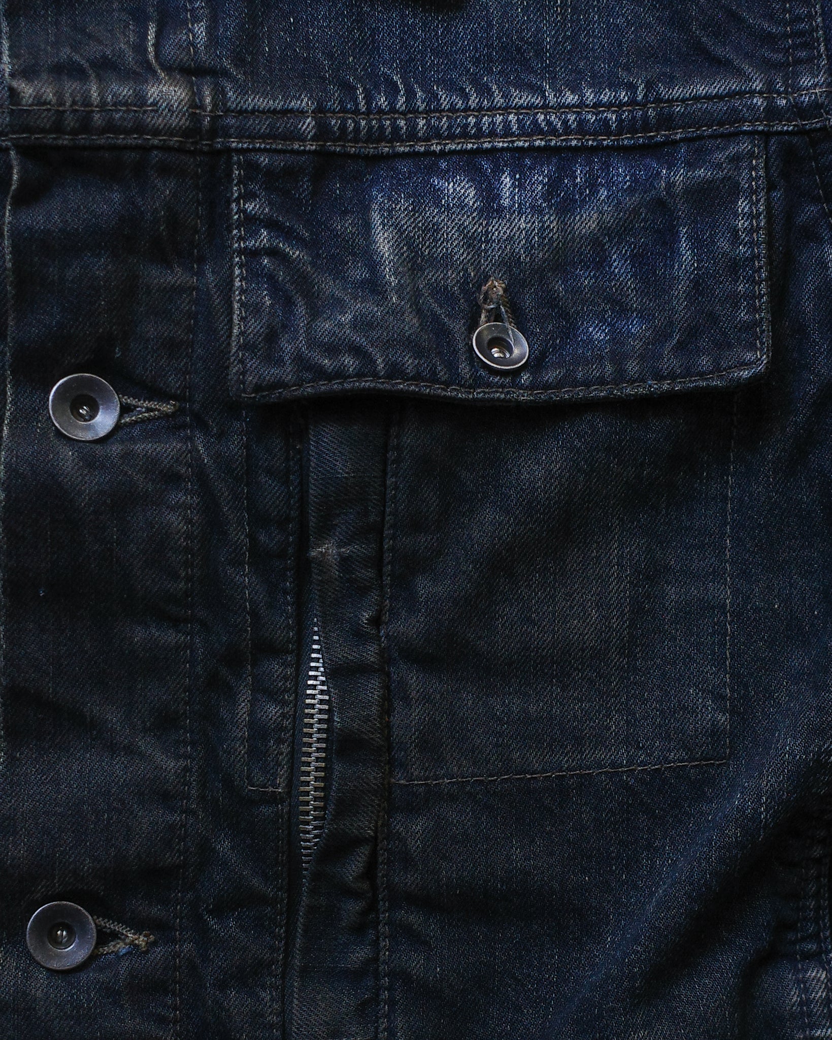 Rick Owens FW07 Trucker Denim Jacket