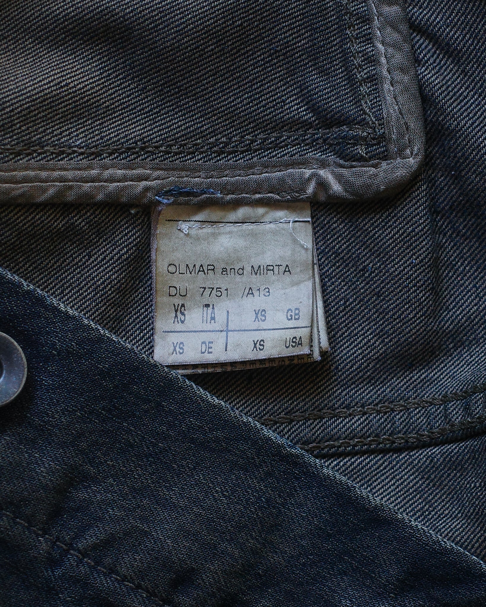 Rick Owens FW07 Trucker Denim Jacket