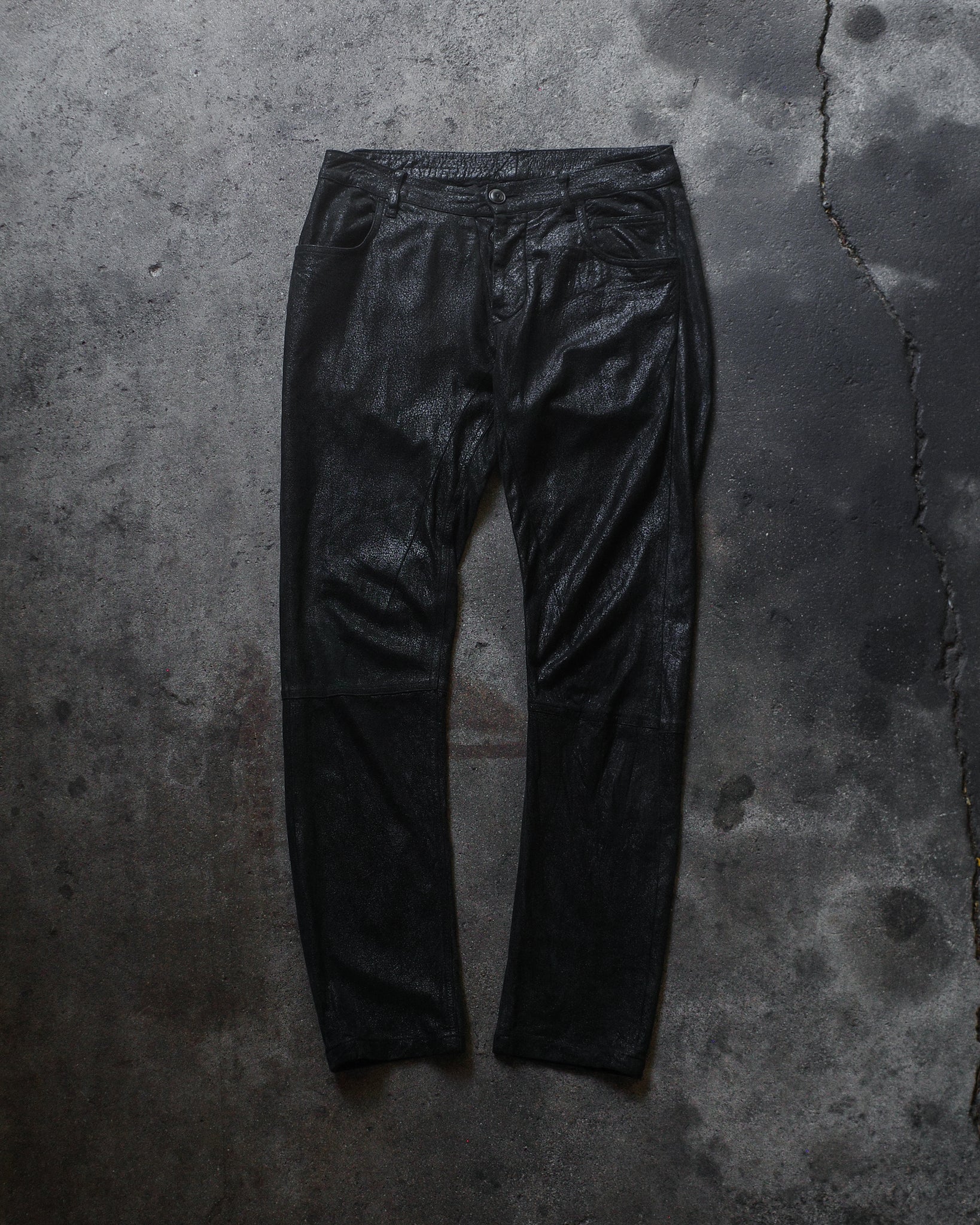 Rick Owens SS14 Blistered Leather Pants