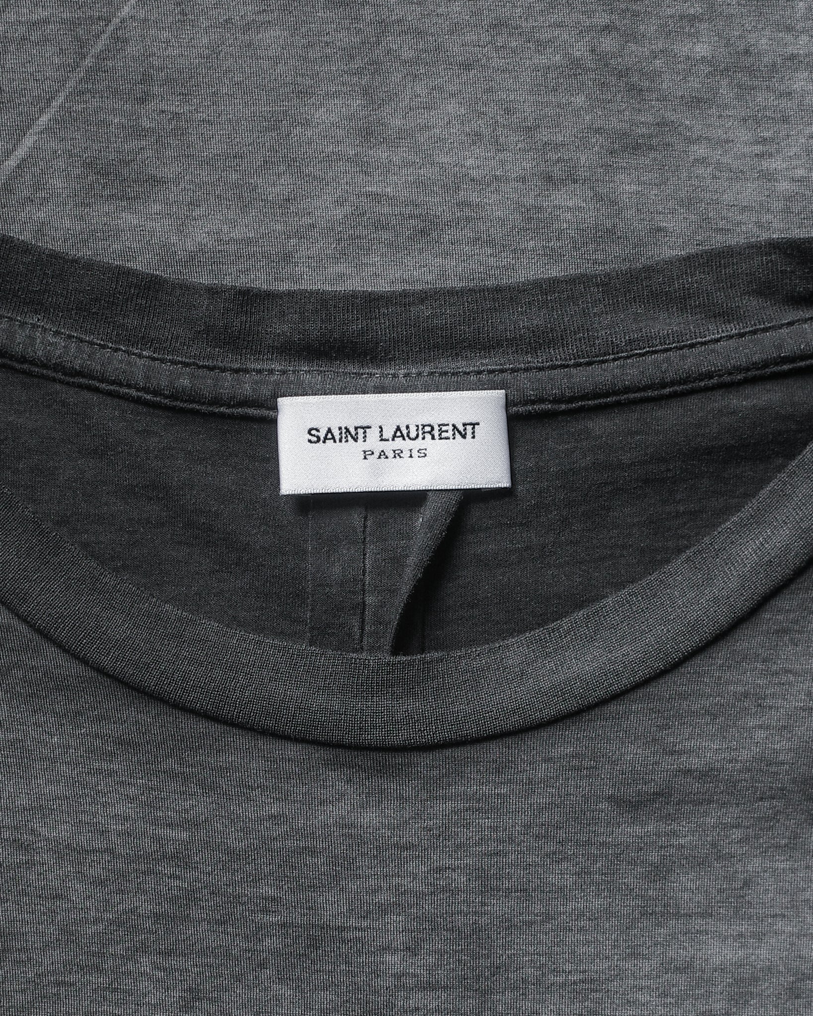 Saint Laurent Paris 2015 Faded Pocket Tee