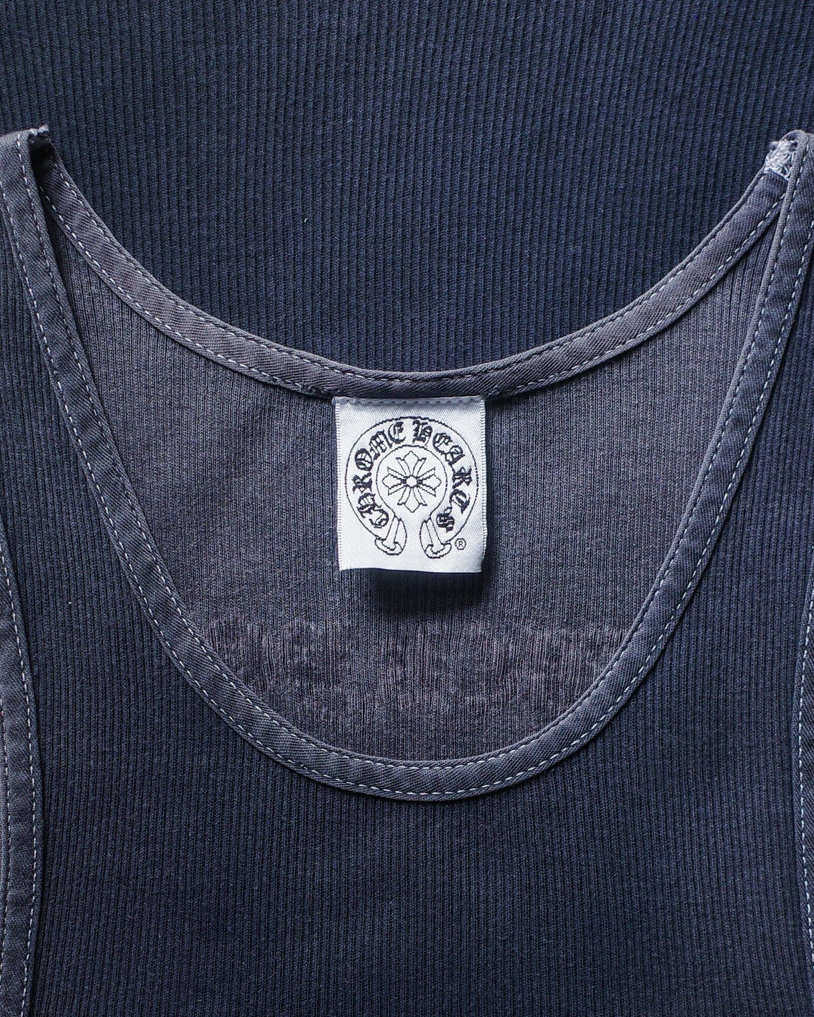 Chrome Hearts 90s Cross "Fuck You" Faded Tank