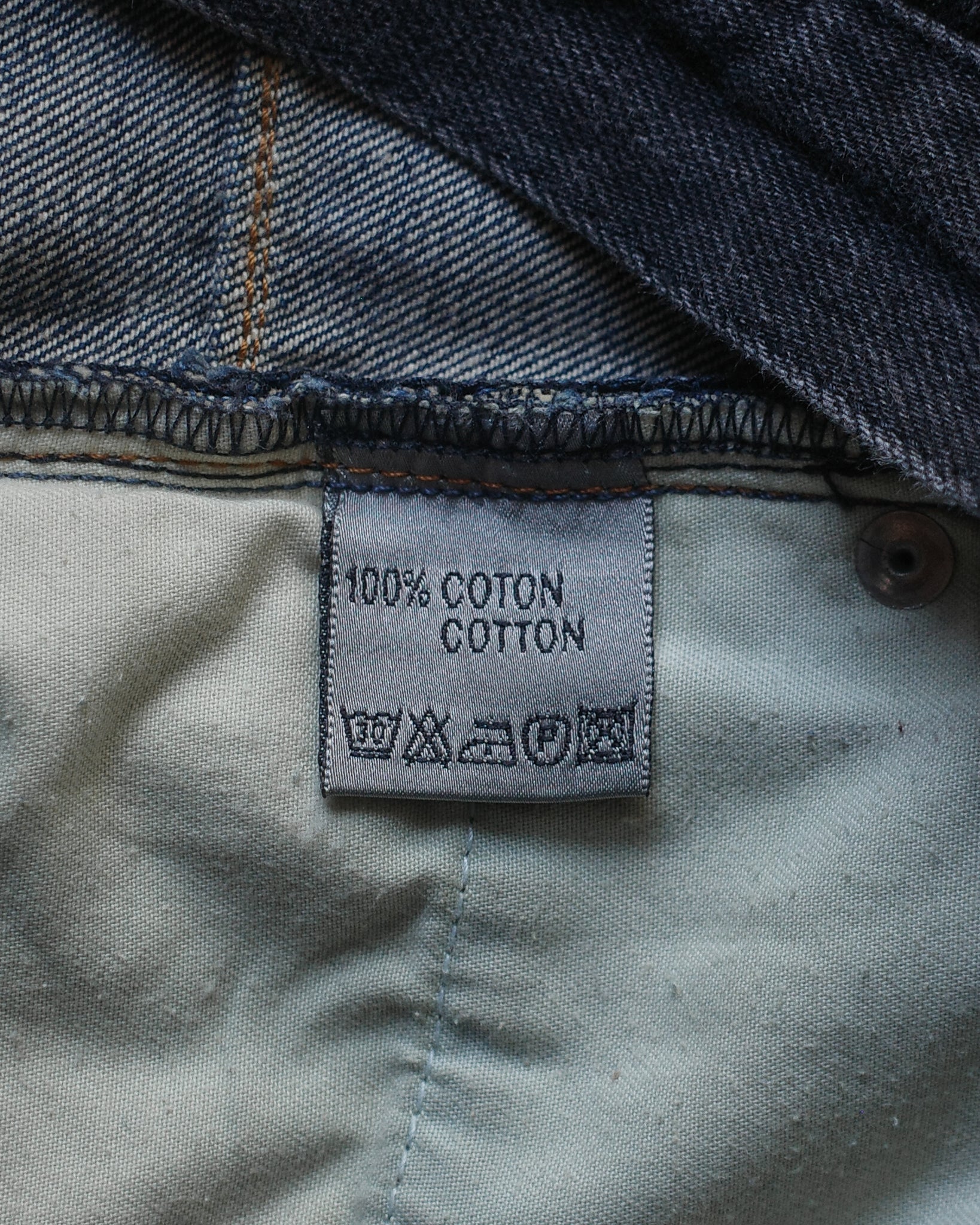 Dior Homme AW06 Cummerbund Denim