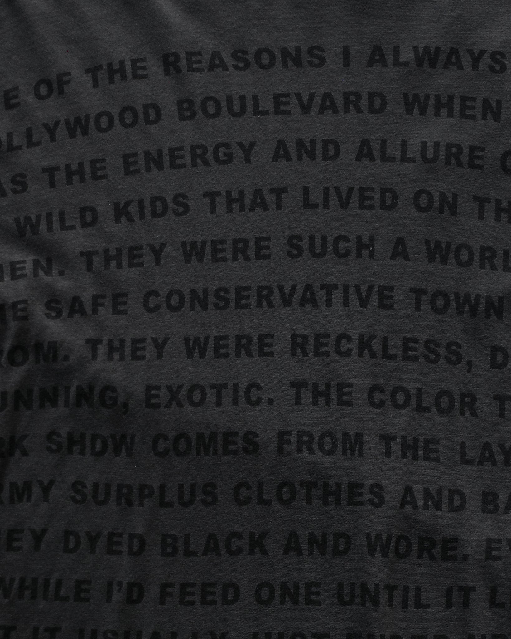 Rick Owens FW07 Poem Long Sleeve