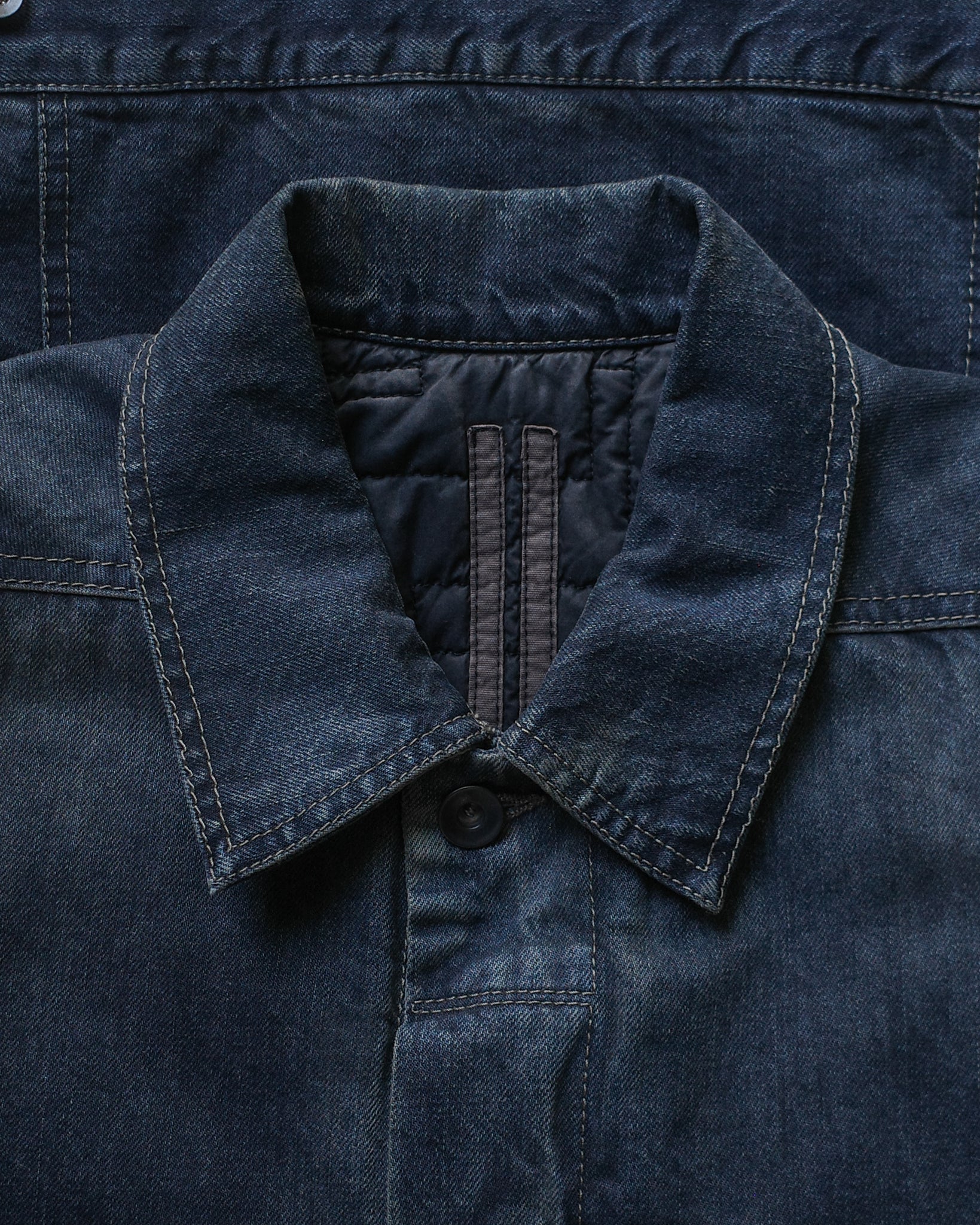 Rick Owens FW16 Padded Trucker Jacket