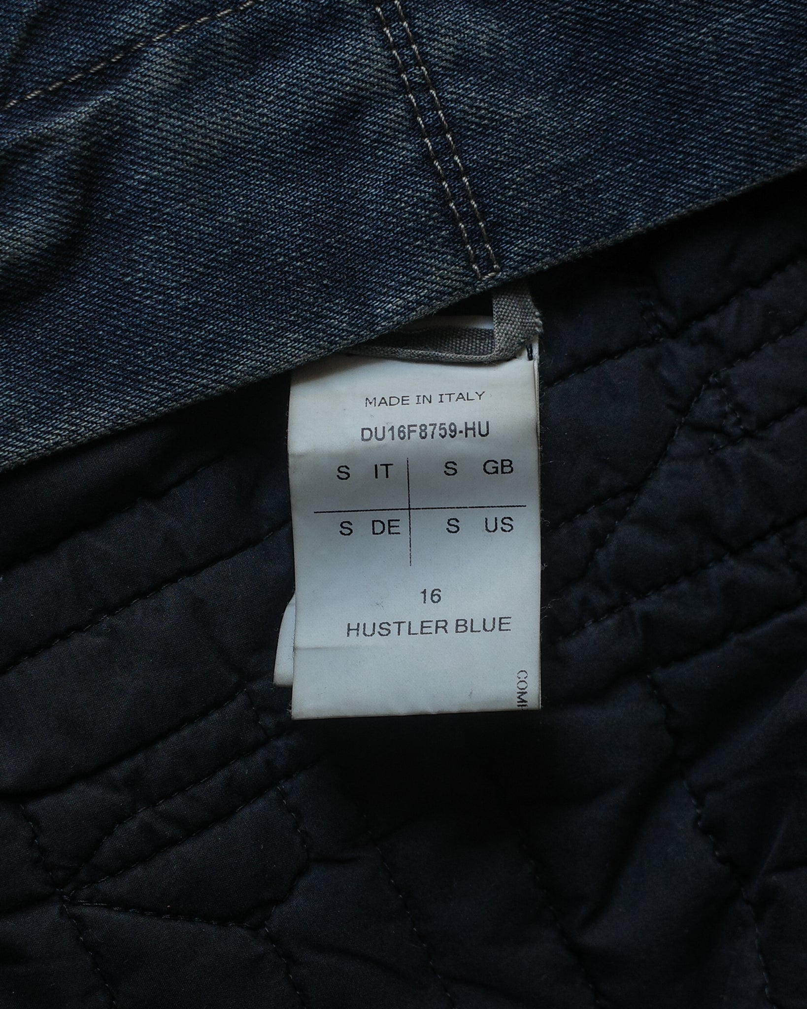 Rick Owens FW16 Padded Trucker Jacket