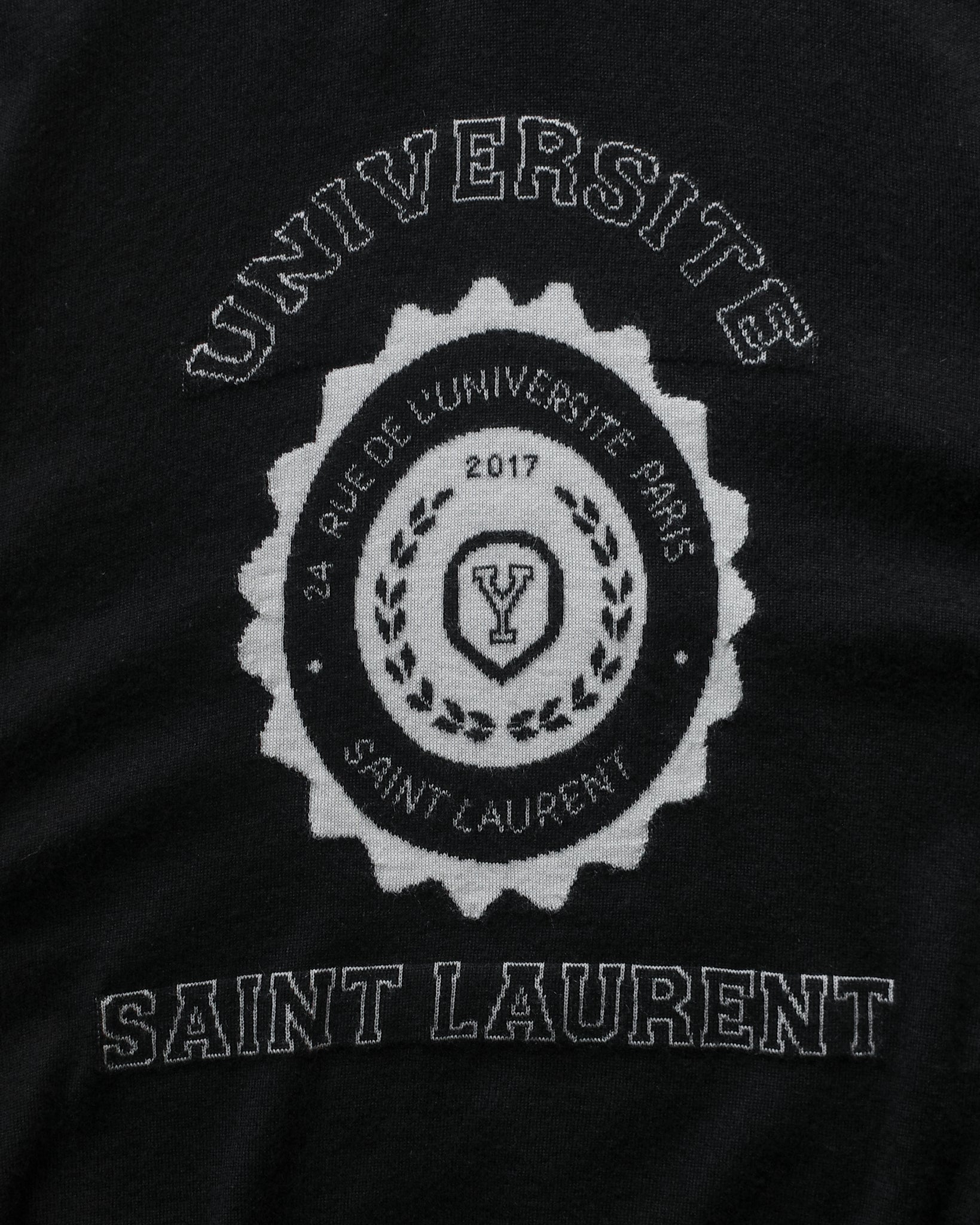 Saint Laurent Paris FW17 Universite Hoodie