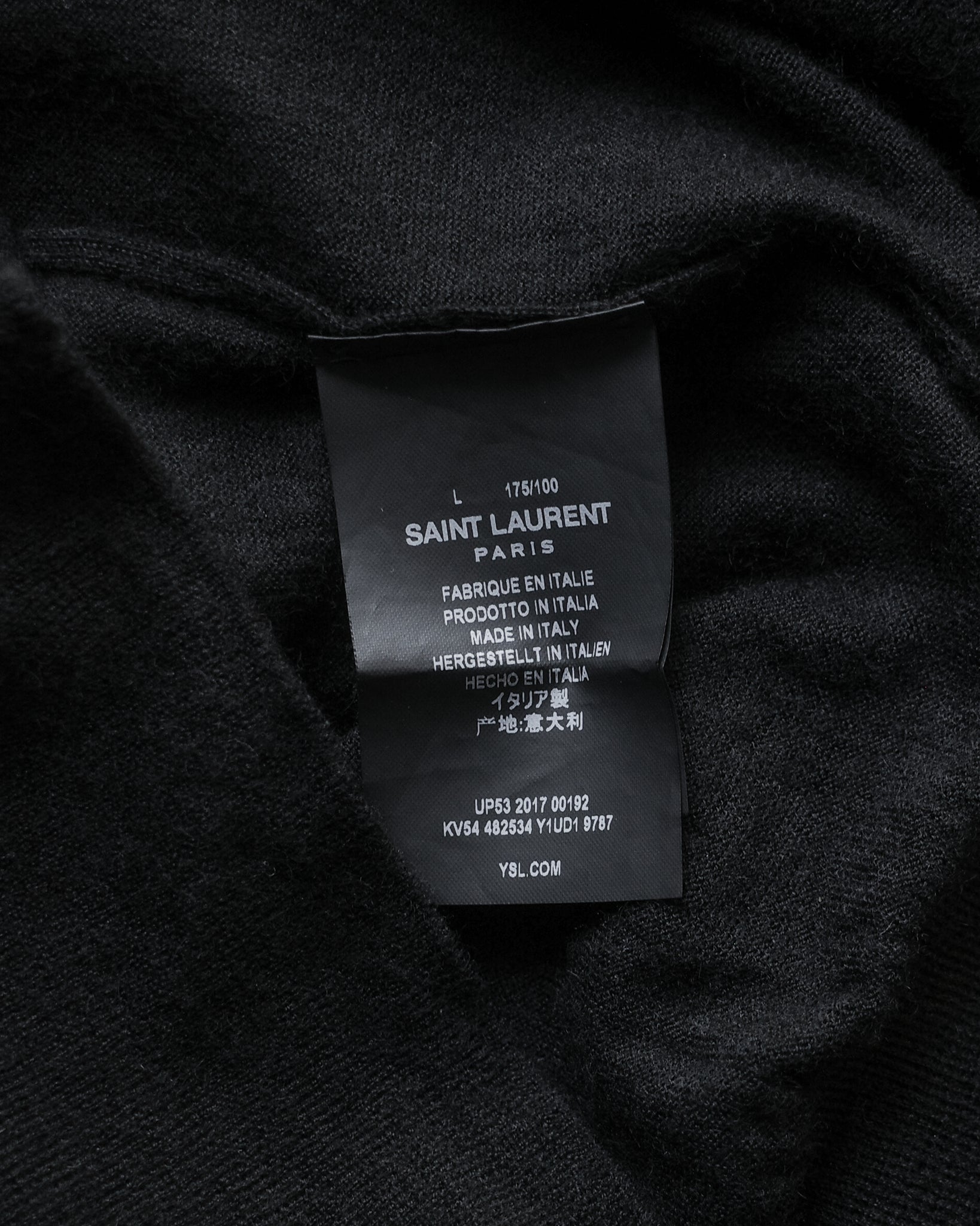 Saint Laurent Paris FW17 Universite Hoodie