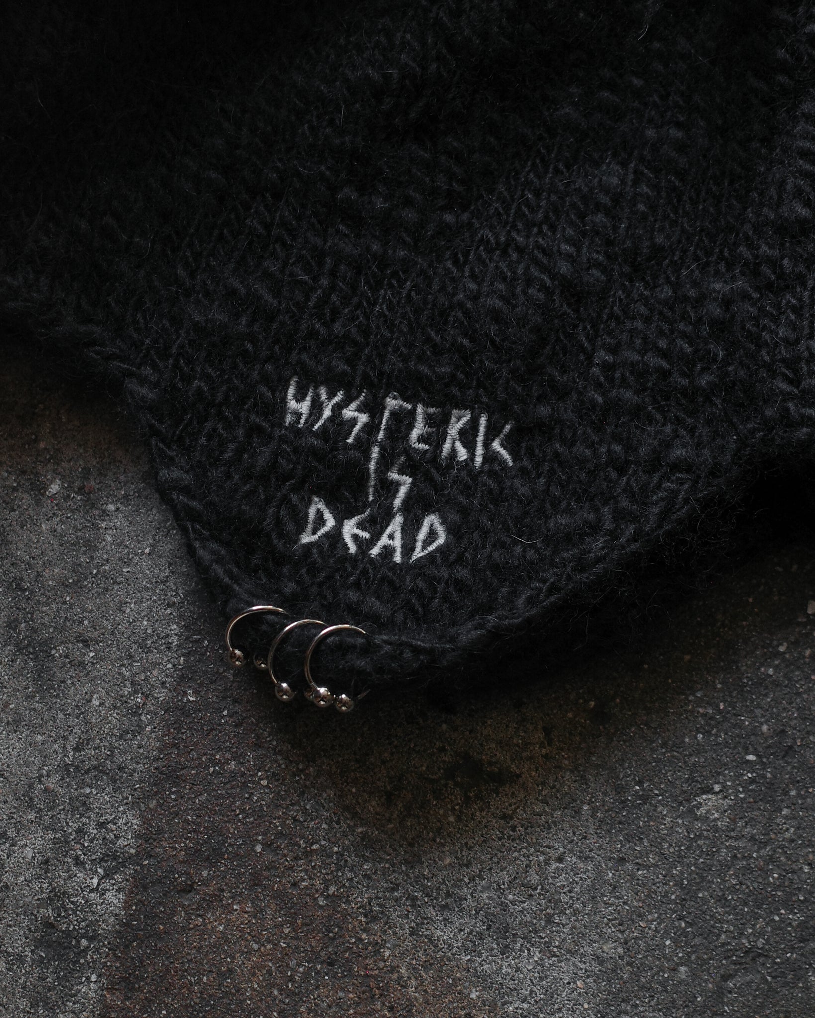 Hysterics Pierced Mohawk Beanie