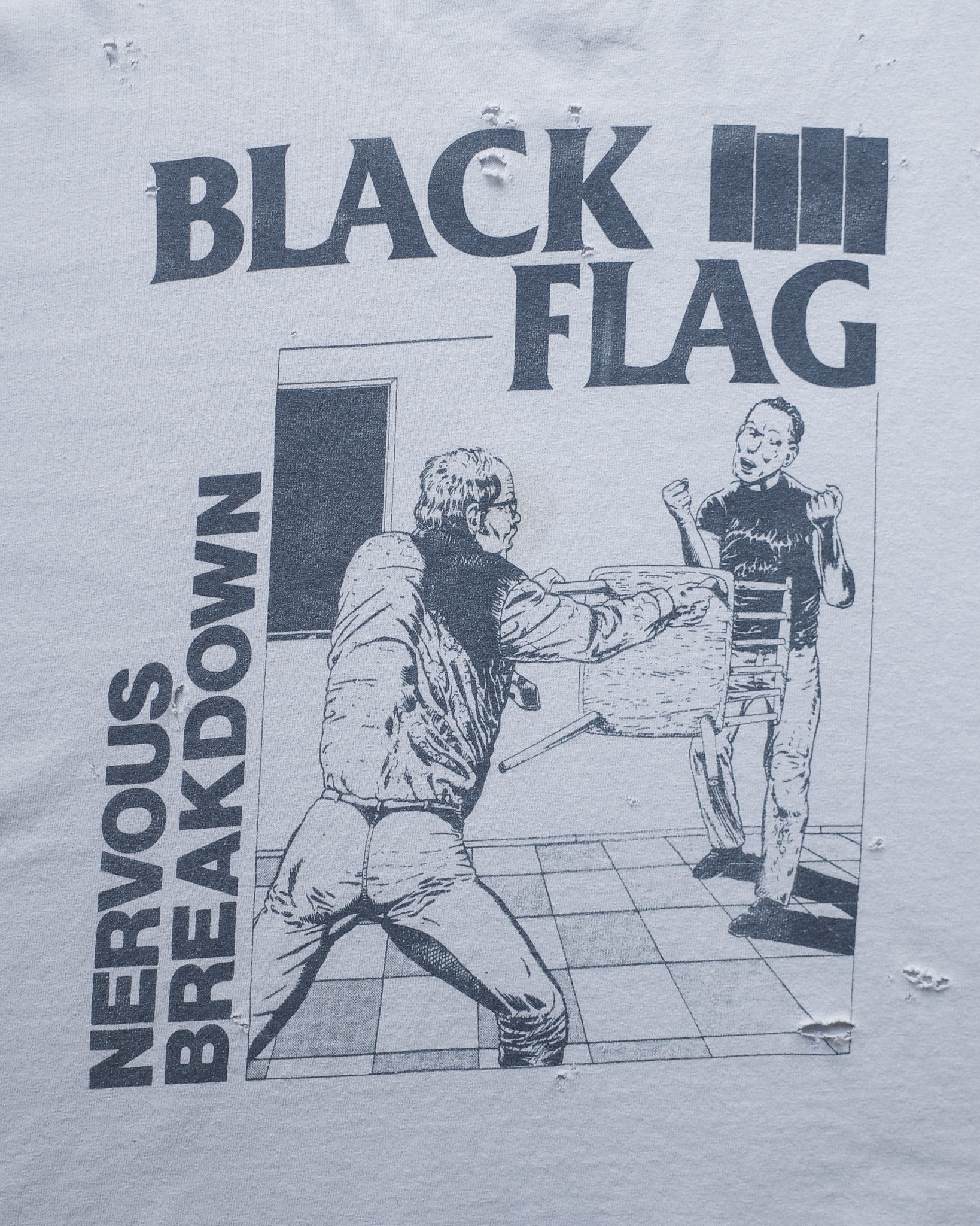 2000s Black Flag Distressed Tank